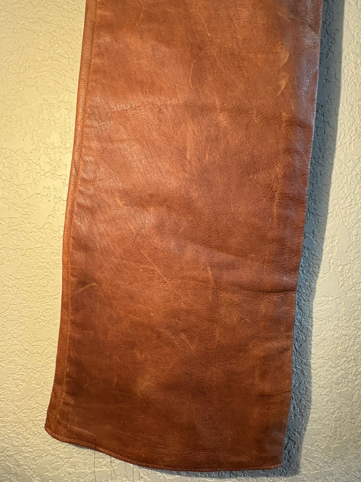 Other Handmade Leather Pants – Men’s Bootcut – Soft Deerskin? –90s Size US 32 / EU 48 - 9 Thumbnail