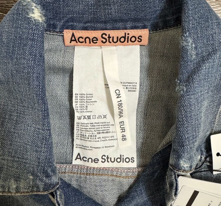Acne Studios Acne studios Make old ripped denim jackets Size US M / EU 48-50 / 2 - 4 Thumbnail