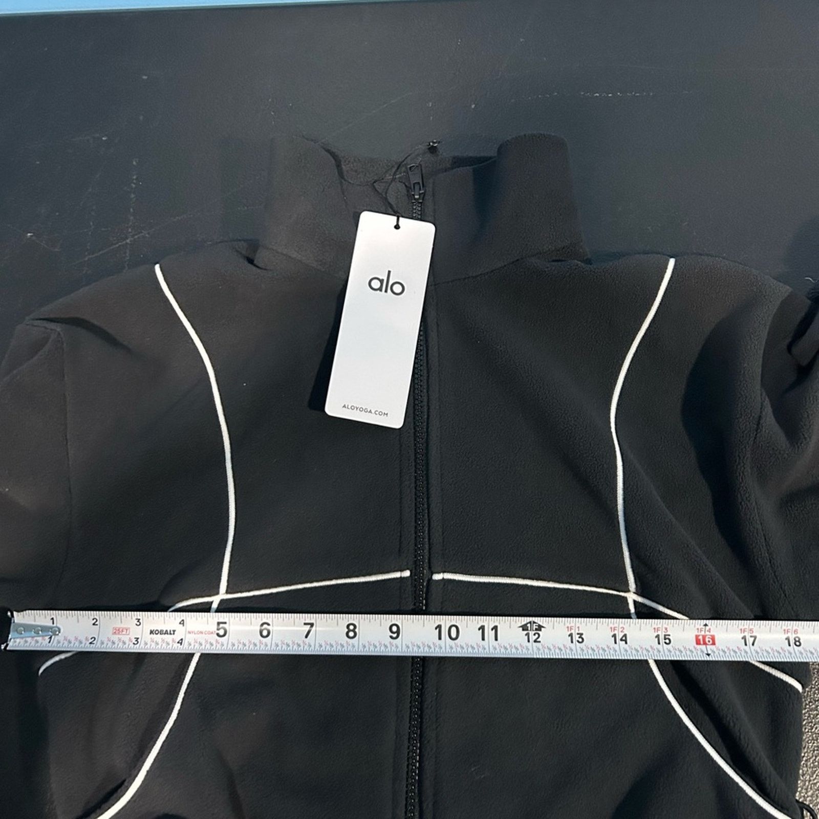 Alo Yoga NWT Alo Yoga polar fleece game time full zip jacket Black S Size S / US 4 / IT 40 - 5 Thumbnail