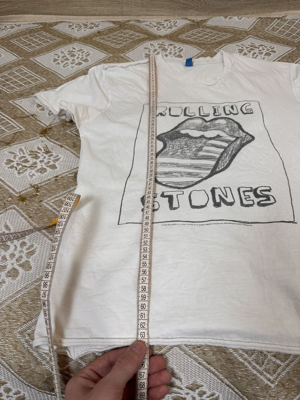 The Rolling Stones 🔥 The Rolling Stones Mick Jagger Rock Band T Shirt Music Y2K Size US M / EU 48-50 / 2 - 12 Thumbnail