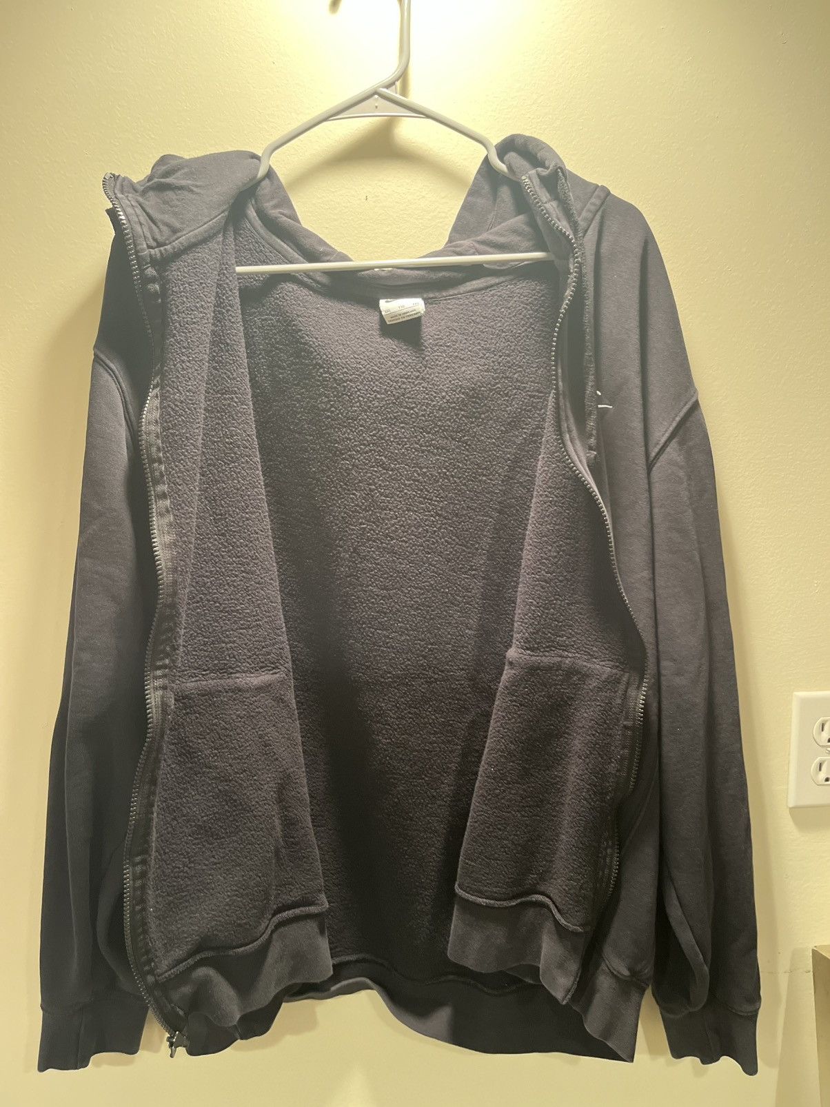 Nike Men’s Nike Black Sportswear Club Zip Up Hoodie Size US XXL / EU 58 / 5 - 4 Thumbnail