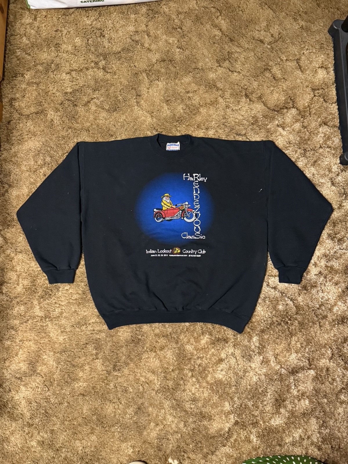 Harley Davidson Harley Davidson Rendezvous Classic Crewneck XLarge Size US XL / EU 56 / 4 - 1 Thumbnail