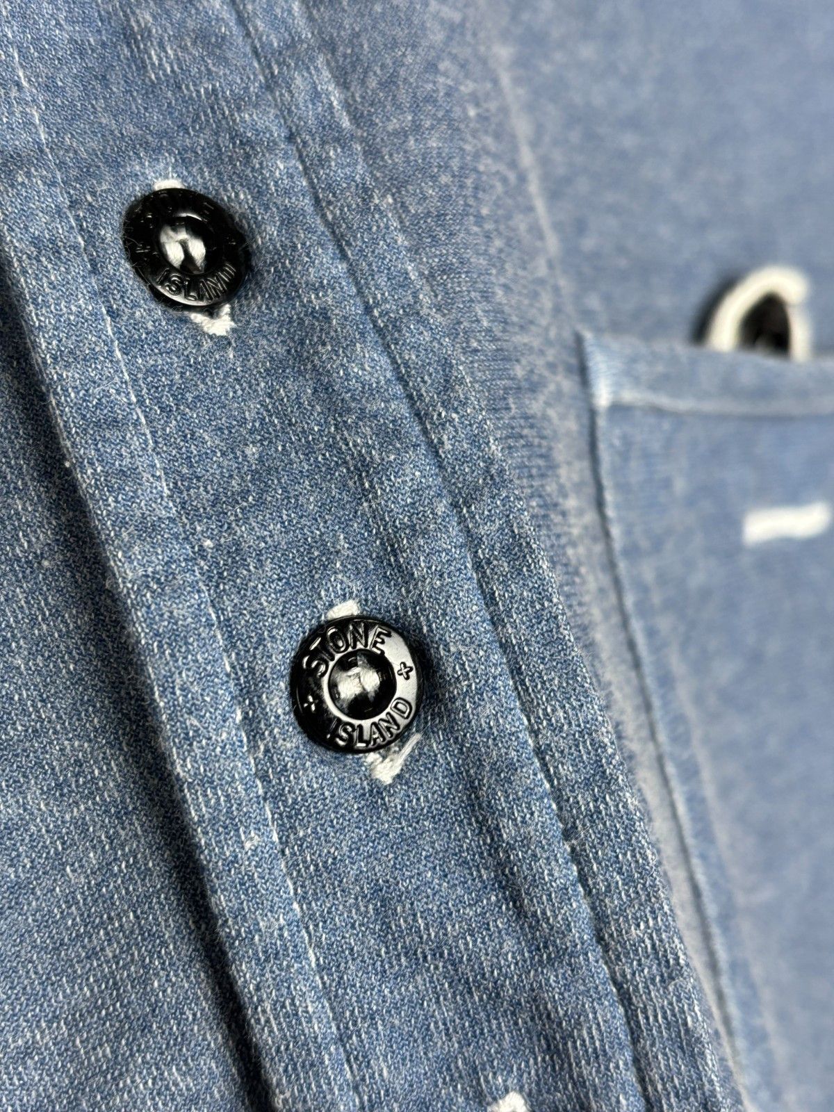 Stone Island Vintage Stone Island Polo T-shirt Pocket Size S Size US S / EU 44-46 / 1 - 7 Thumbnail