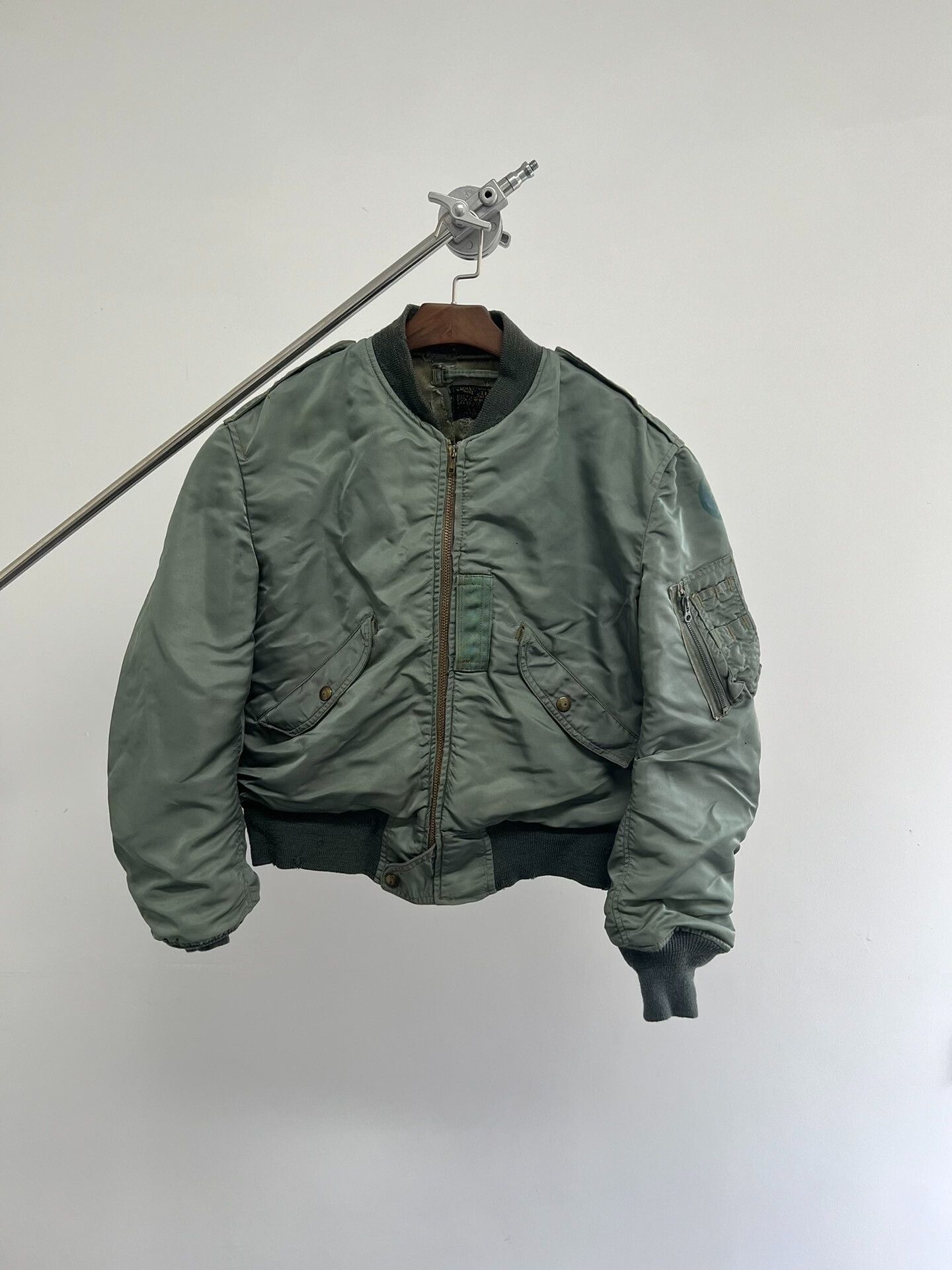 Vintage Vintage 50s Military L-2B Bomber Jacket Size US M / EU 48-50 / 2 - 1 Thumbnail