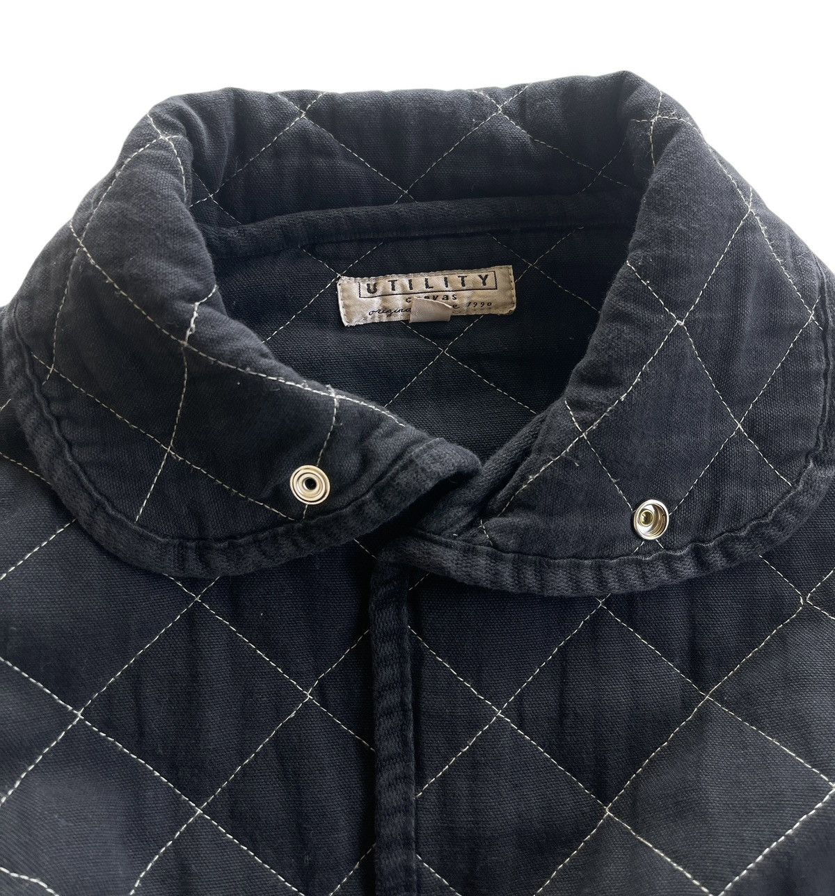 Vintage Vintage Utility Canvas Quilted Jacket Size US M / EU 48-50 / 2 - 5 Thumbnail