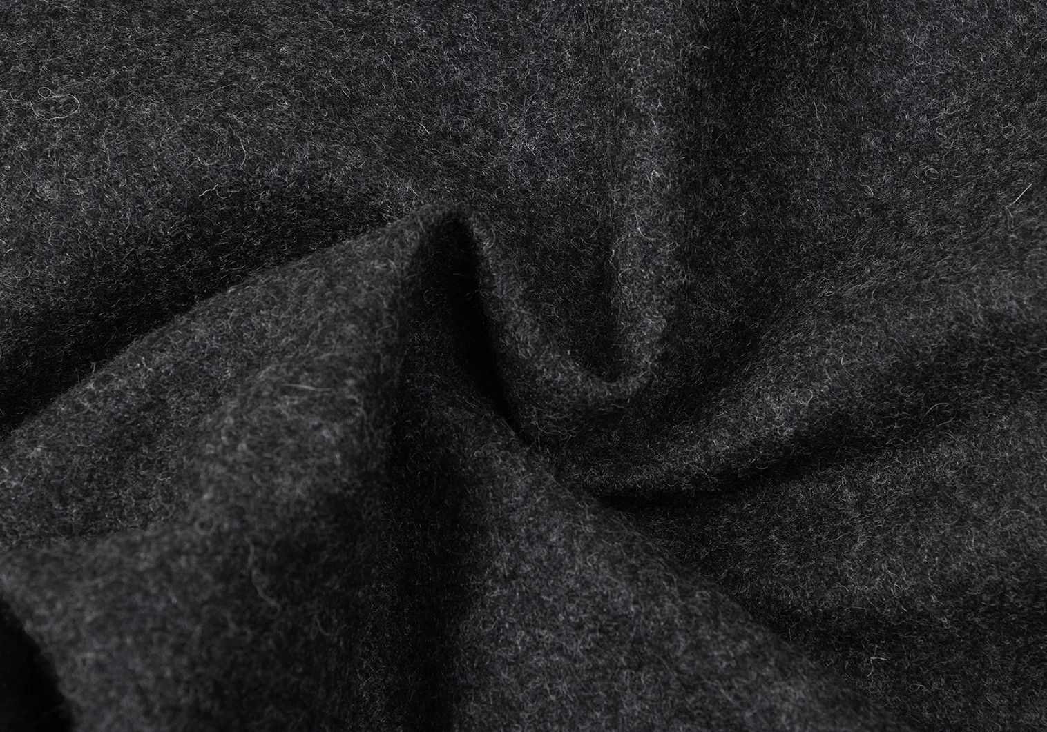 Comme des Garcons Homme Plus Wool-Nylon Light Melton Pants in Dark Gray XS Size US 30 / EU 46 - 10 Thumbnail