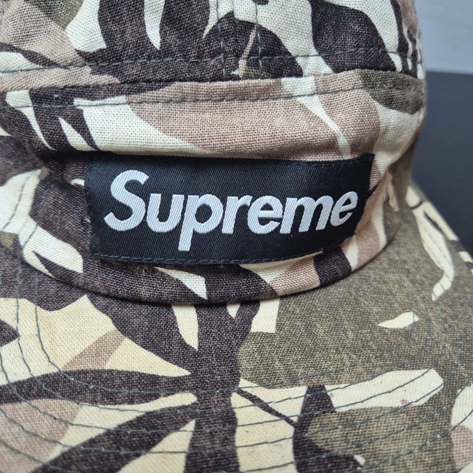 Supreme Supreme Floral Leaves Camp Cap 2008 Size ONE SIZE - 4 Thumbnail