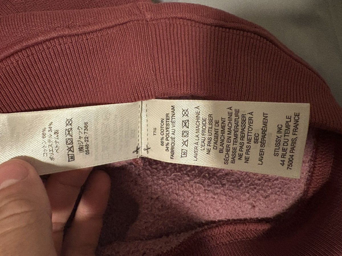 Stussy Burgundy Stüssy Sport crewneck sweatshirt Size US XXL / EU 58 / 5 - 5 Thumbnail