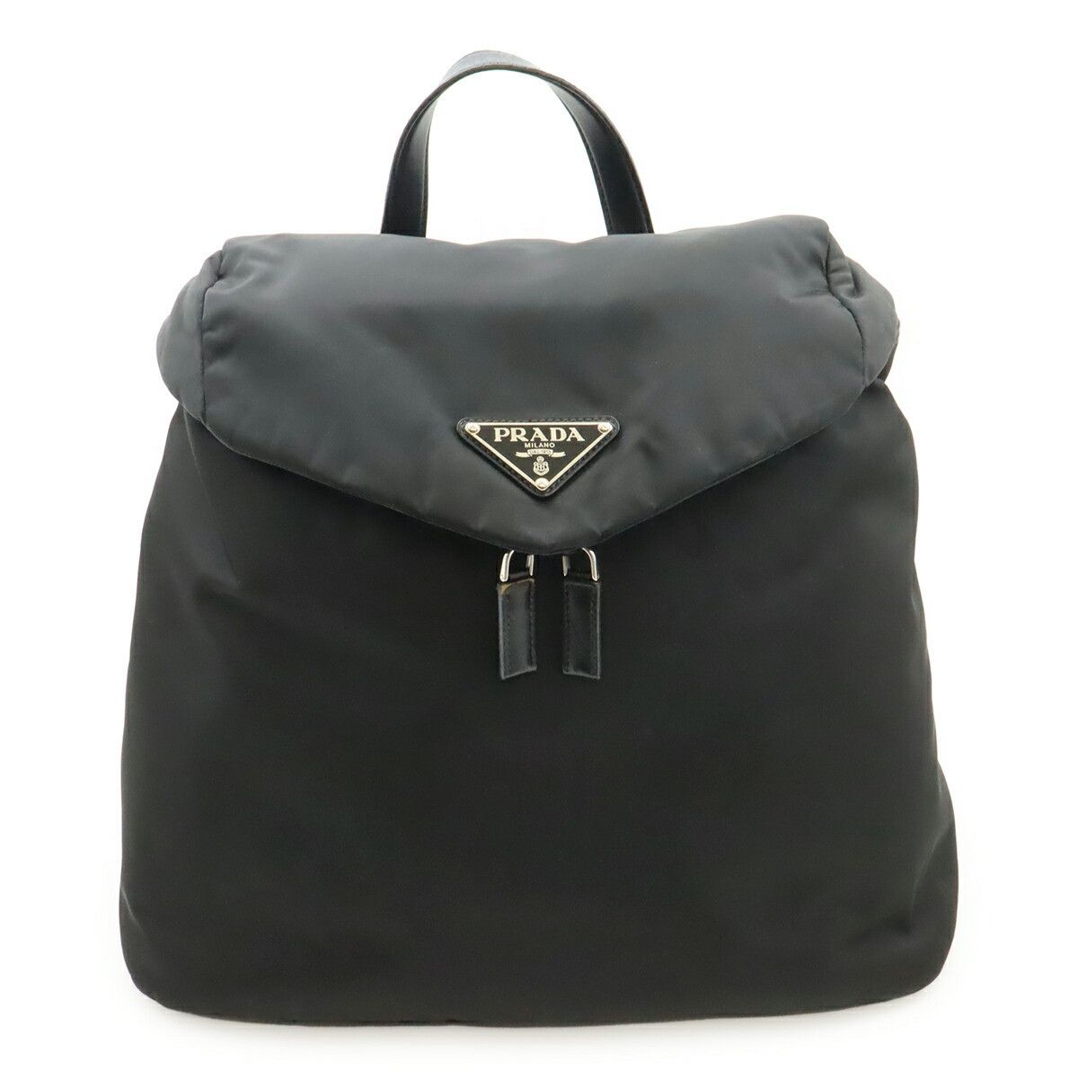 Prada Prada Prada Re-Nylon Nylon Leather Backpack Textile Backpack 2VZ095 DUTY FREE for USA Size ONE SIZE - 1 Thumbnail