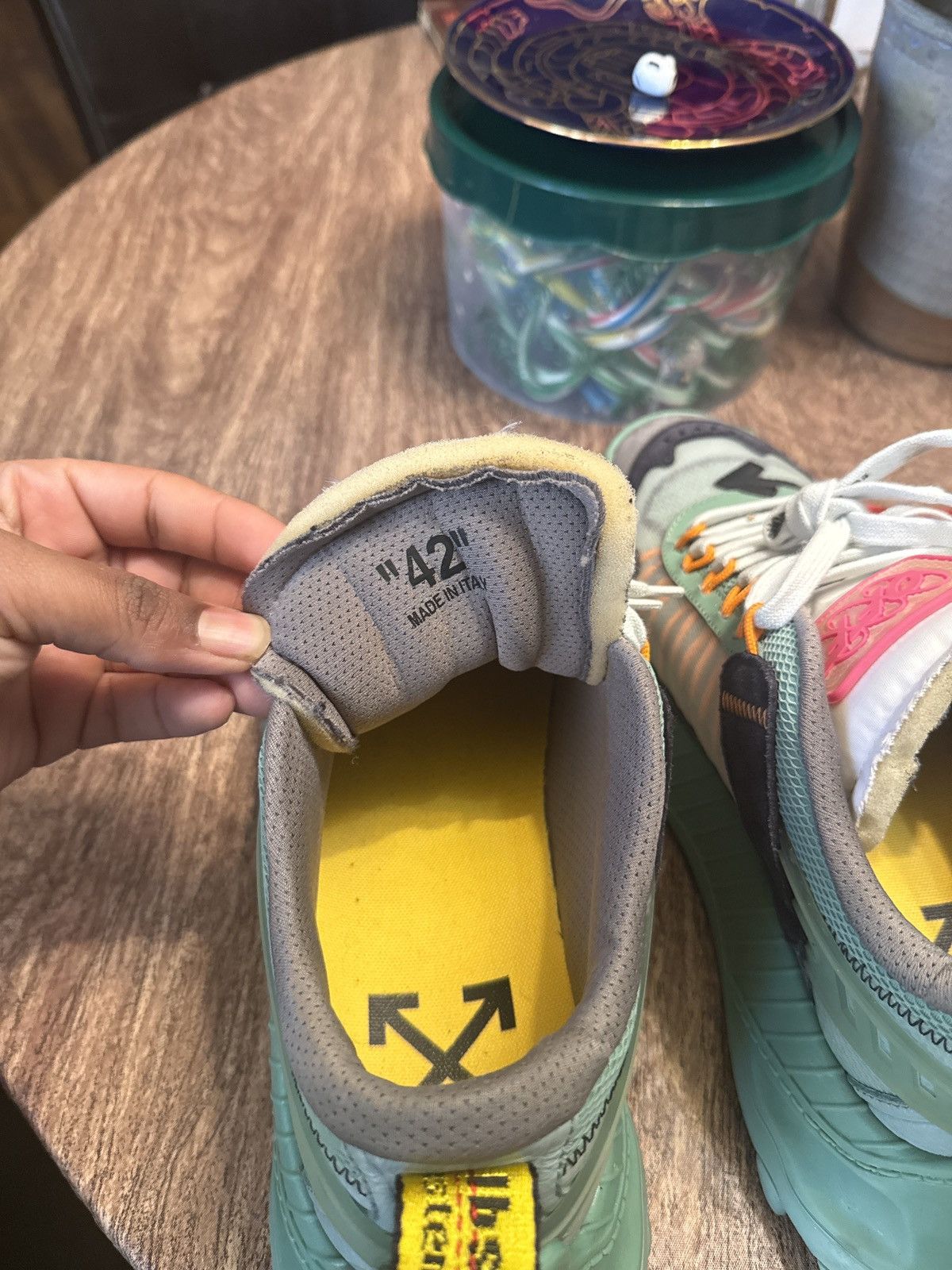 Off-White Off White Odsy 100 “Mint” Size US 9 / EU 42 - 9 Thumbnail