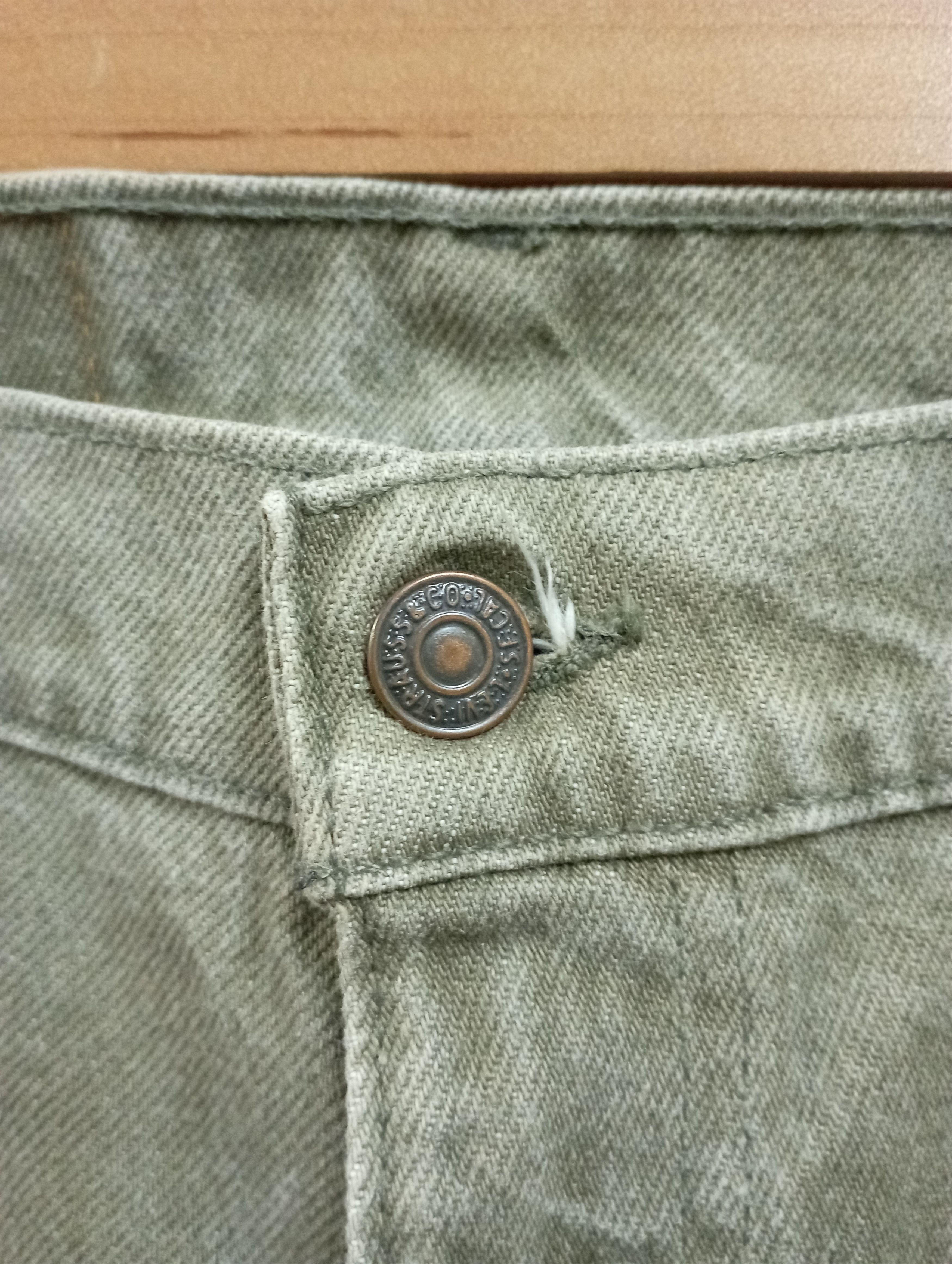Vintage Vintage Baggy Jeans Made In USA Levi's 550 Orange Tabs Size US 35 - 15 Thumbnail