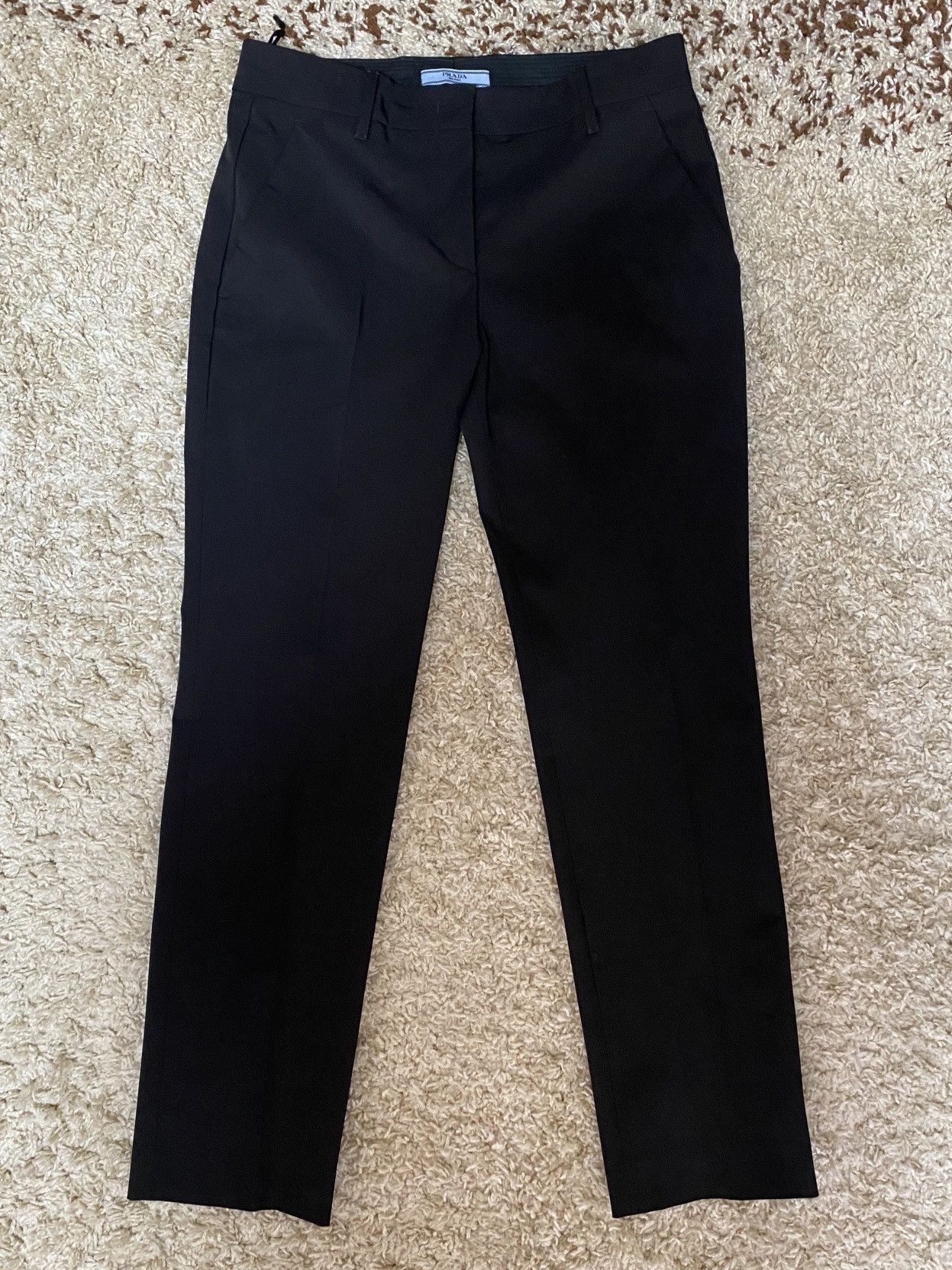 Prada Prada Milano Woman Classic pants rare black 162 Size 38" / US 16 / IT 52 - 4 Thumbnail