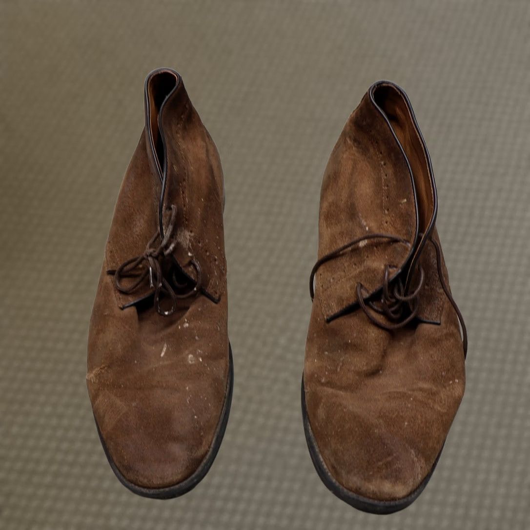 Johnston & Murphy Johnston & Murphy Mens Brown Suede Leather  display picture 2