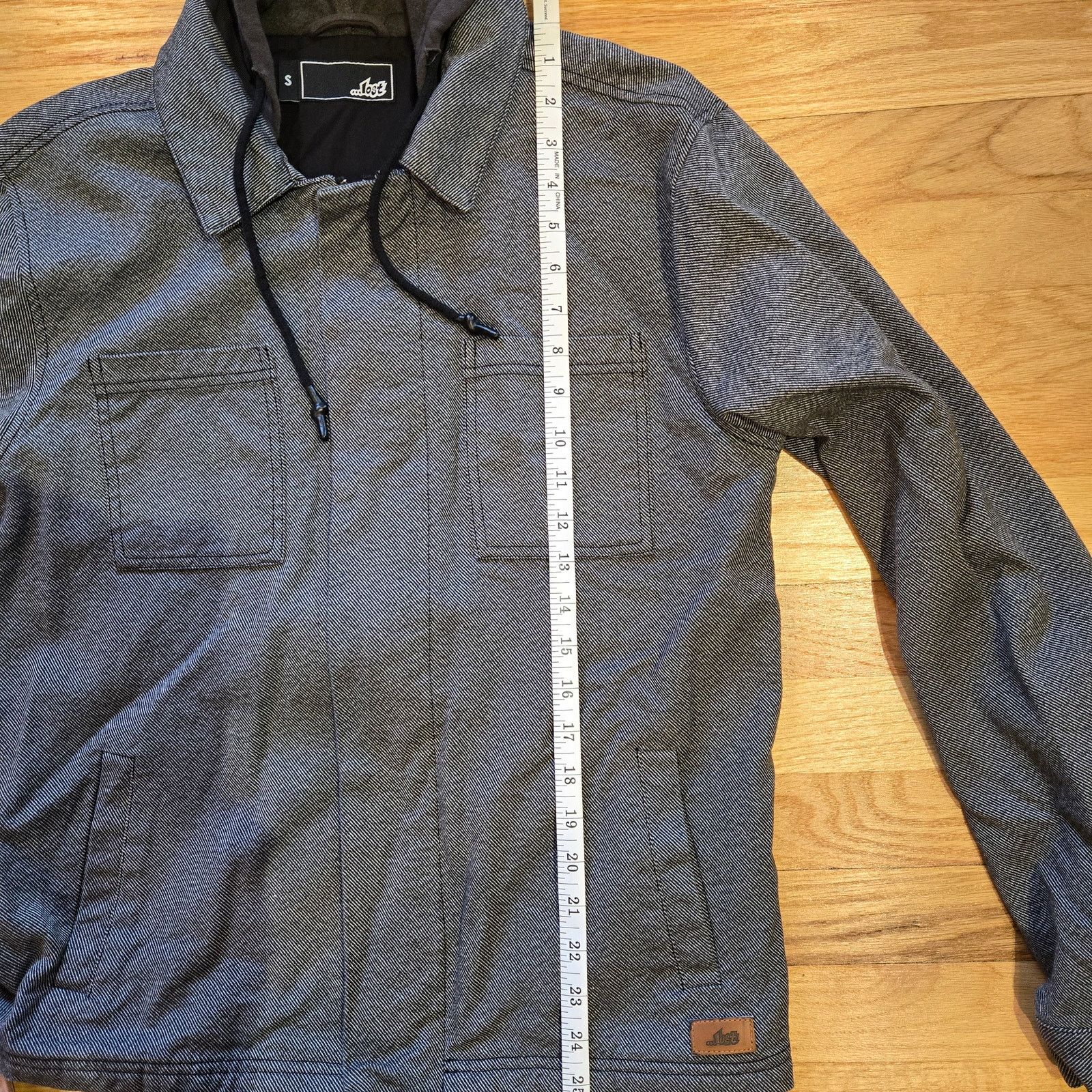 Other LOST The Billy Mens Jacket sz S gray w/ hood Size US S / EU 44-46 / 1 - 6 Thumbnail