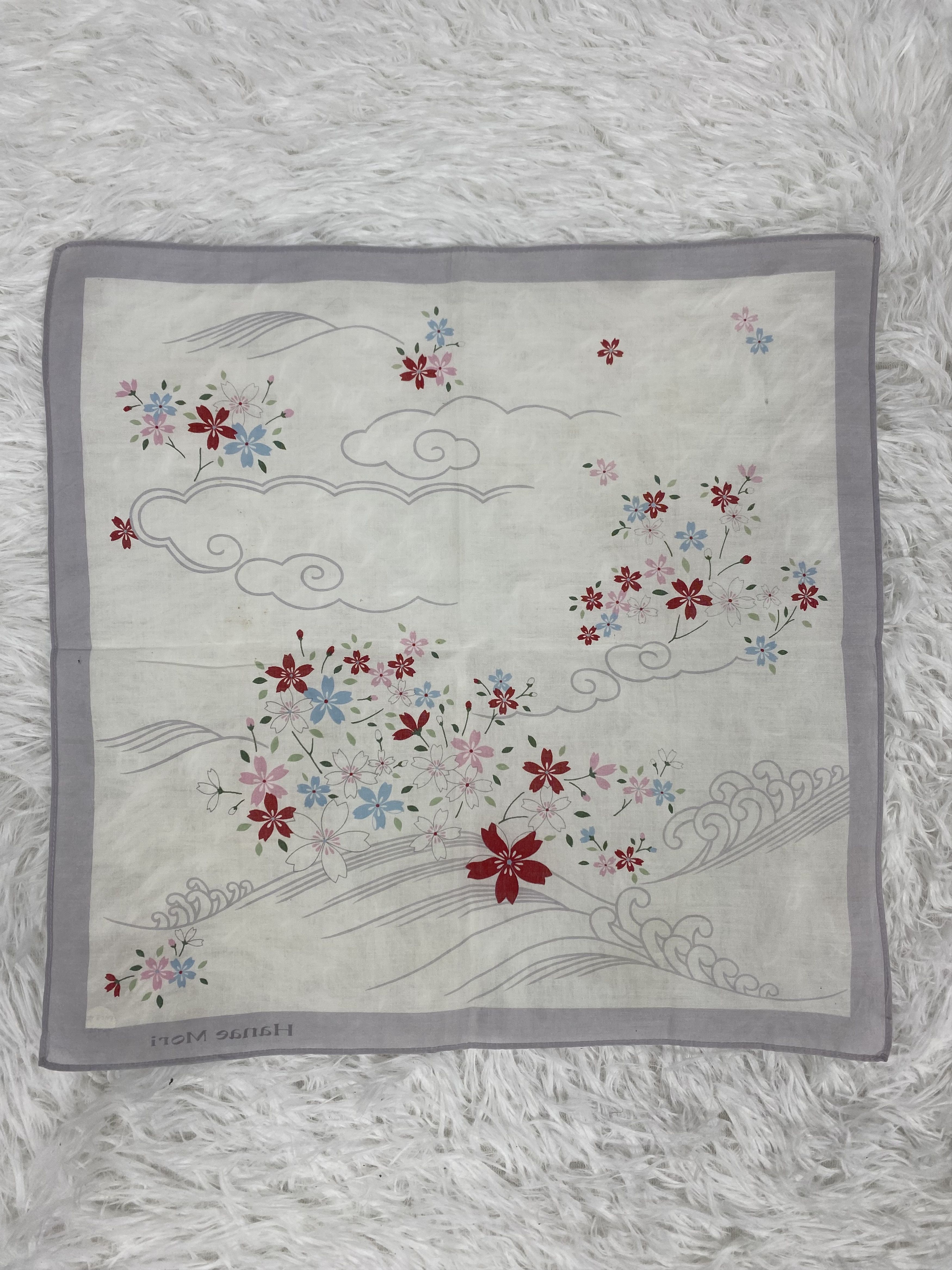 Hanae Mori Vintage Hanae Mori Handkerchief Neckerchief PH0570 Size ONE SIZE - 4 Thumbnail