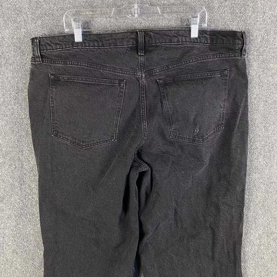 Abercrombie & Fitch Abercrombie & Fitch Women's 34/18R The '90s Baggy Denim Size 42" / US 20 - 8 Thumbnail