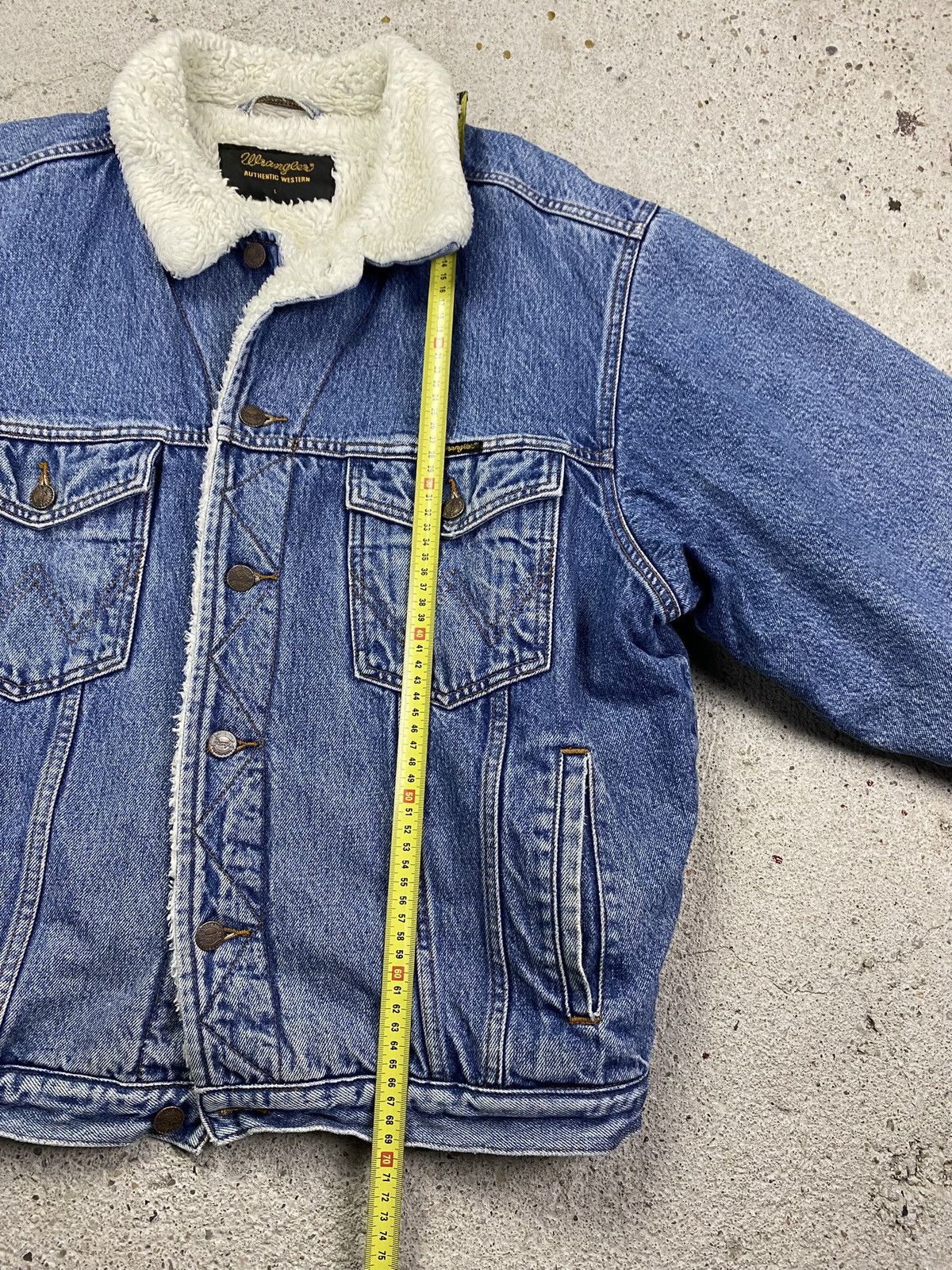 Wrangler Wrangler western sherpa lining denim jacket vintage Size US L / EU 52-54 / 3 - 17 Thumbnail