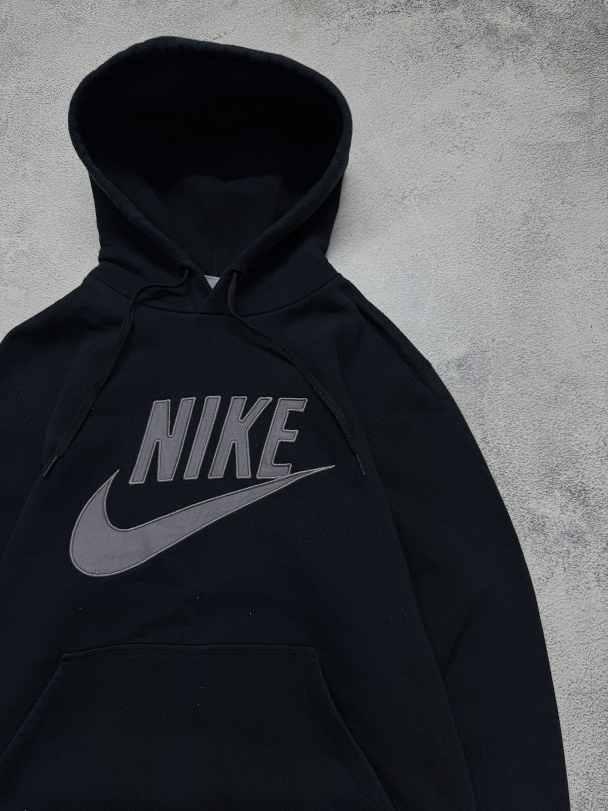Nike Vintage Y2K Nike Big Swoosh Hoodie 00’s Size US M / EU 48-50 / 2 - 5 Thumbnail
