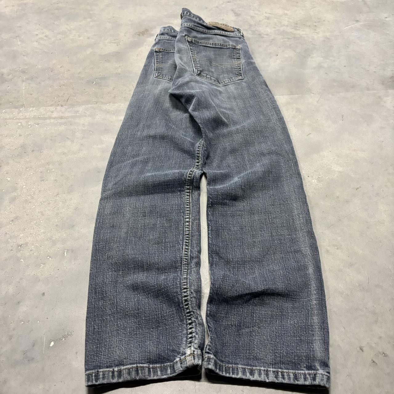 Levi's × Vintage Crazy Vintage Y2K/2000s Grunge Faded Dark Wash Levi’s Denim Jeans! Size US 28 / EU 44 - 4 Thumbnail