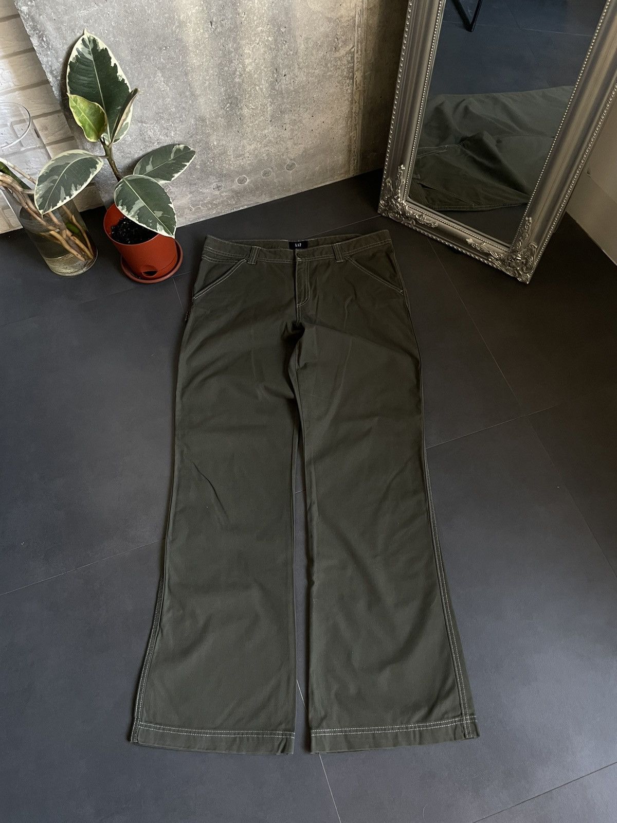 Gap Vintage Gap Japanese Flared Carpenter Pants Carhartt style Size US 34 / EU 50 - 5 Thumbnail