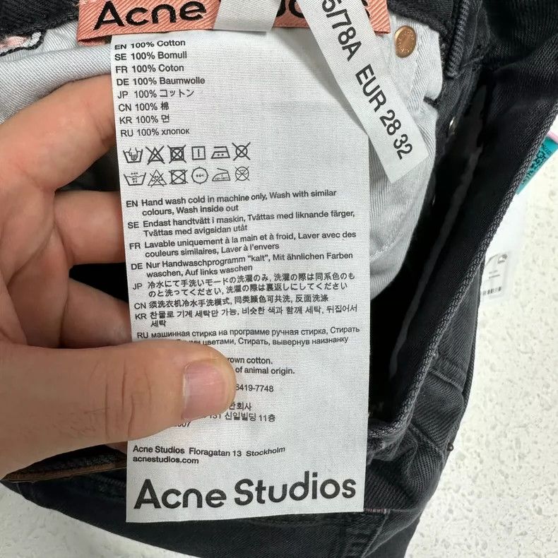 Acne Studios Acne studios Reworking the old jeans 2502-Nextarrow Size US 32 / EU 48 - 8 Thumbnail