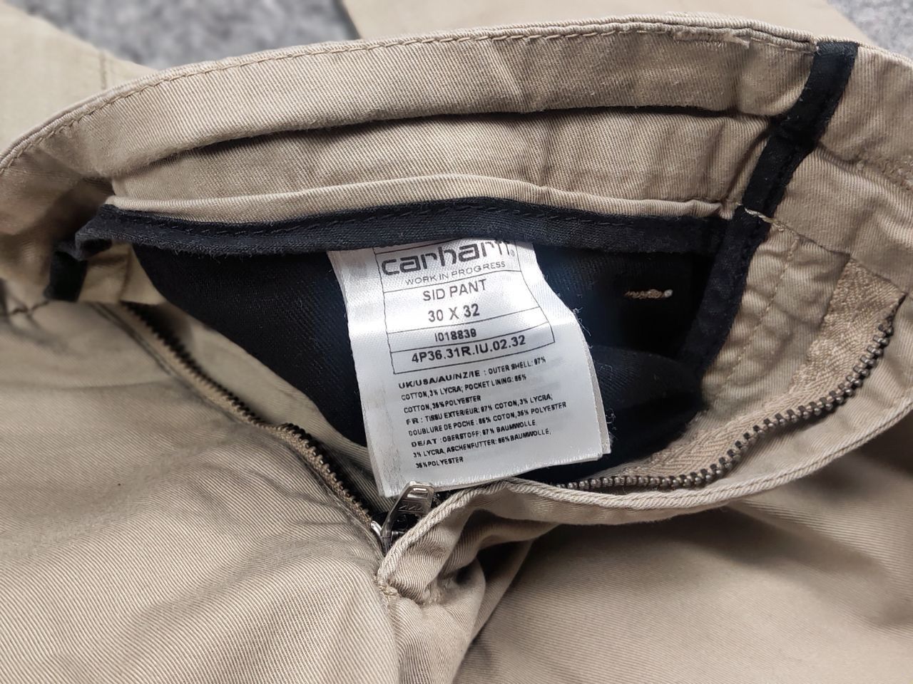 Carhartt Carhartt Wip Sid Pants Beige Casual Trouser Vintage USA Size US 30 / EU 46 - 16 Thumbnail
