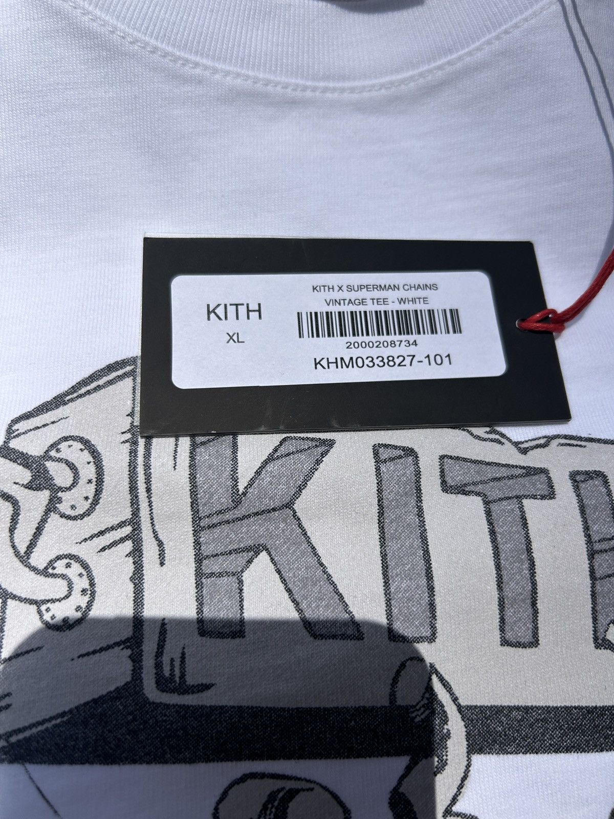 DC Comics × Kith Kith Superman x dc comics superman chains vintage tee Size US XL / EU 56 / 4 - 4 Thumbnail