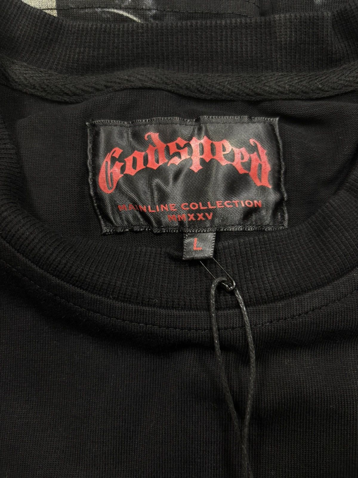 Godspeed Godspeed Code Red Longsleeve, Black Size US L / EU 52-54 / 3 - 7 Thumbnail