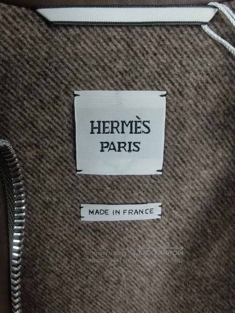 Hermes Hermes Color Block Long Cashmere Coat Size XXS / US 00 / IT 34 - 4 Thumbnail