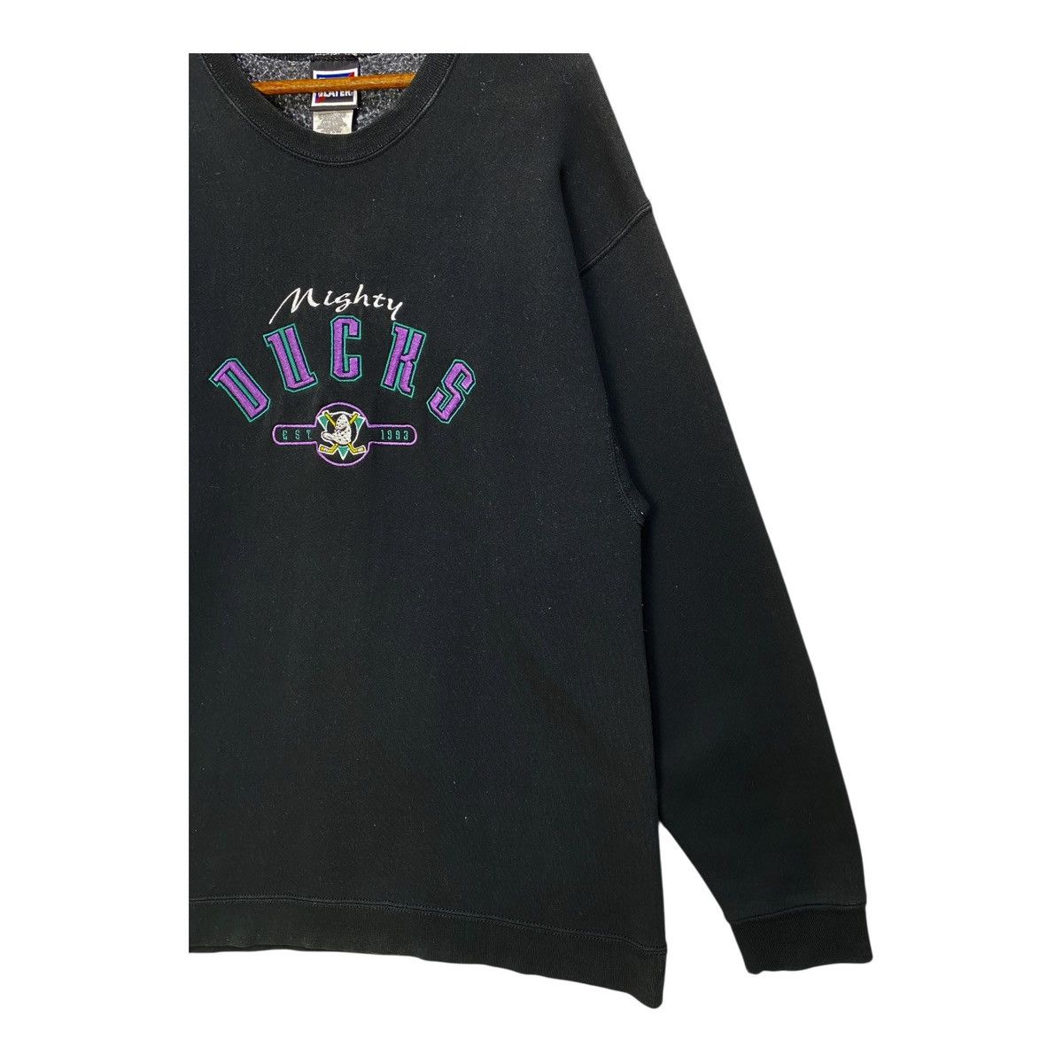 Pro Player Vintage Anaheim Mighty Ducks Crewneck Sweatshirt Size L Size US L / EU 52-54 / 3 - 3 Thumbnail