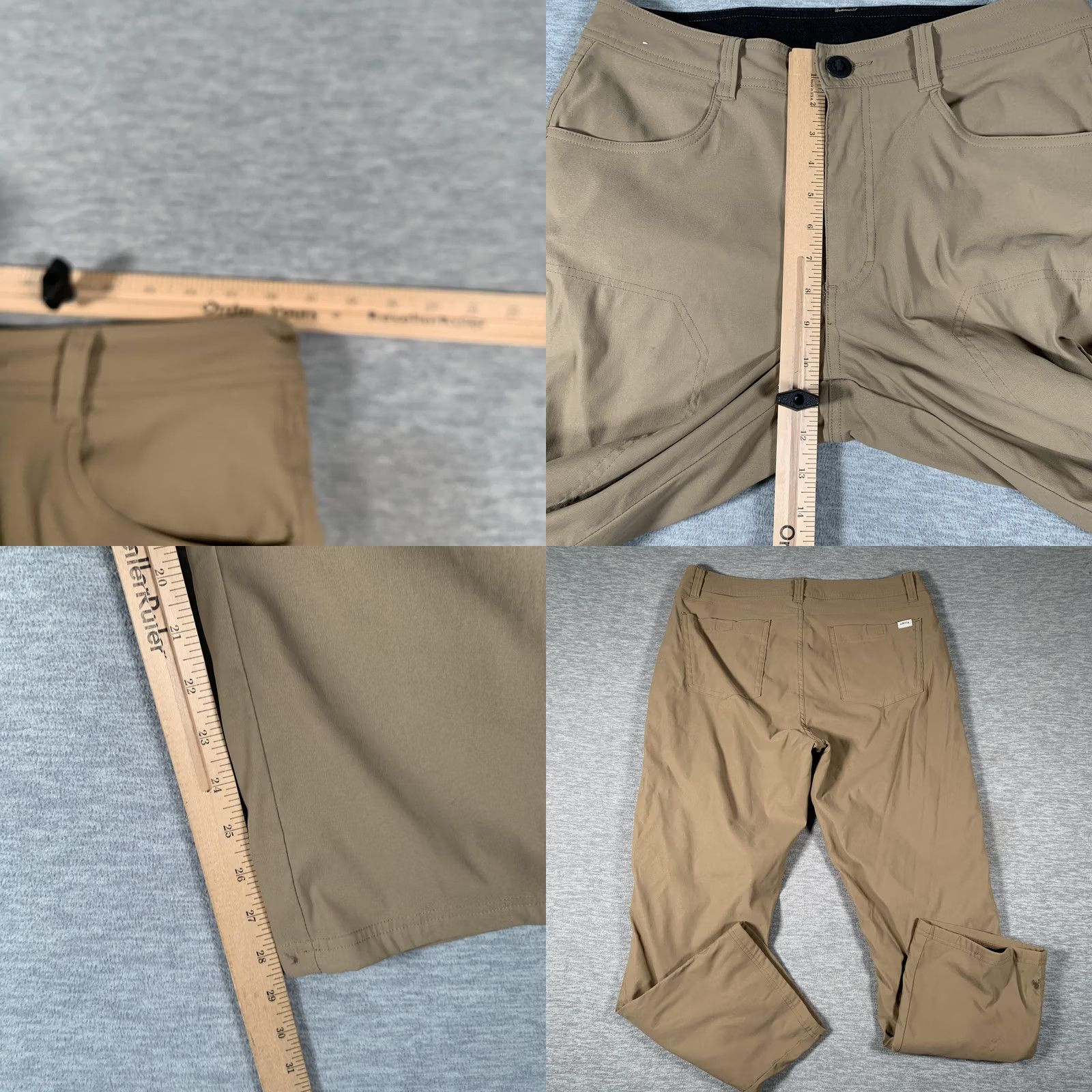 Orvis Orvis Pants Mens 32x29 Beige Classic Fit Fleece Lined Stretch Khakis Winter Pants Size US 32 / EU 48 - 8 Thumbnail