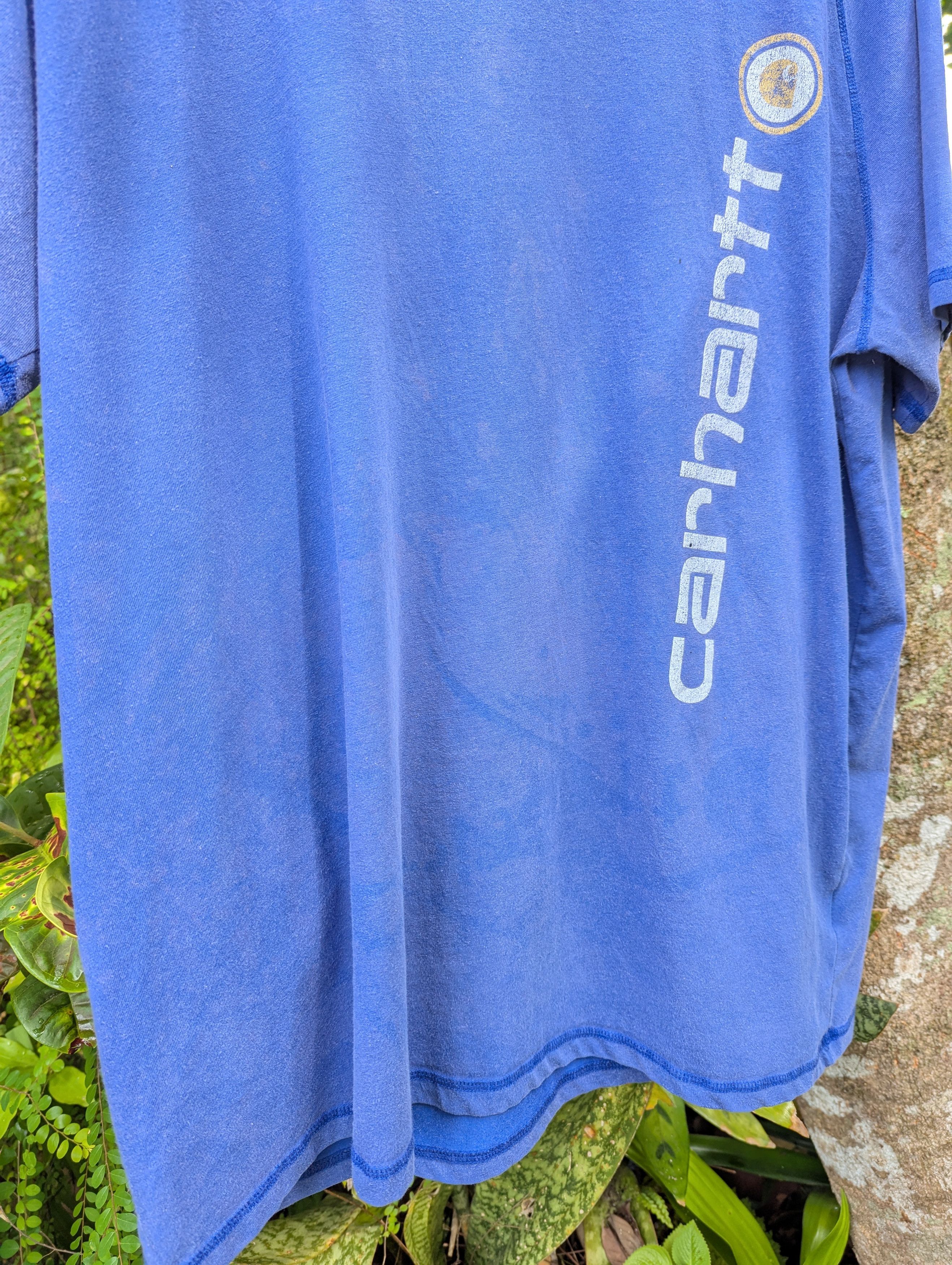 Carhartt Thrashed Carhartt Sunfaded Tshirt Size US XL / EU 56 / 4 - 7 Thumbnail