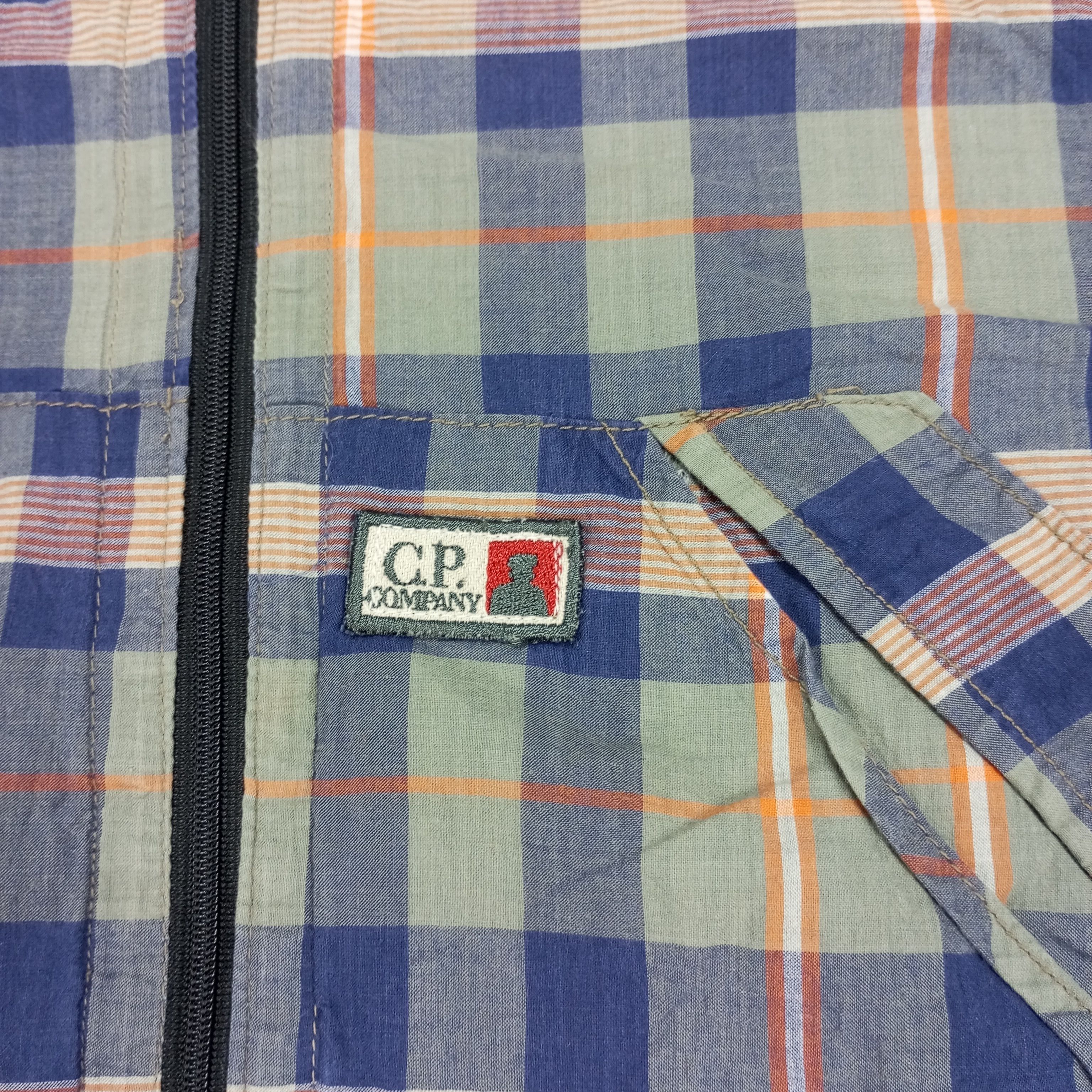 C.P. Company × Vintage CP Company Outdoor Style Zipper Shirt With Hoodies Size US S / EU 44-46 / 1 - 3 Thumbnail