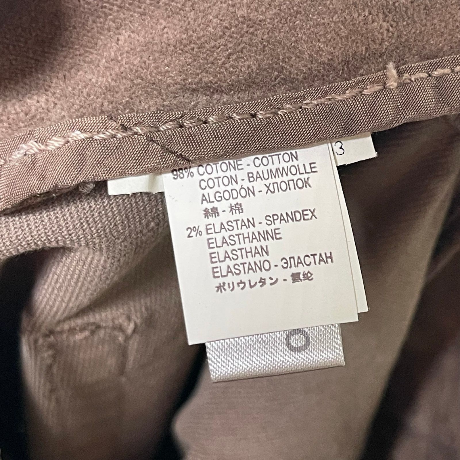 Brunello Cucinelli Brunello Cucinelli chocolate velvet mid rise trousers sz 10 Size 32" / US 10 / IT 46 - 9 Thumbnail