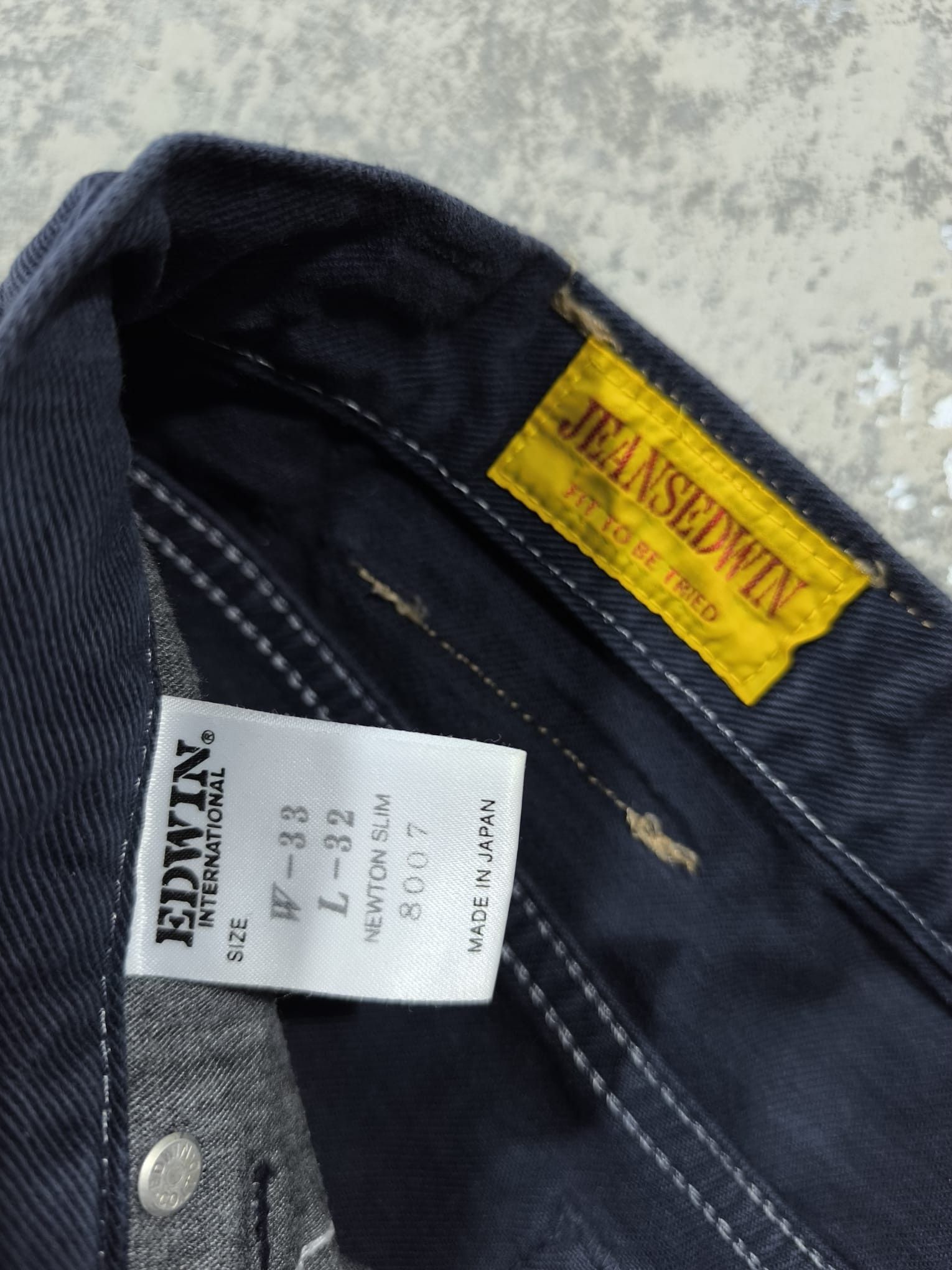 Edwin Vintage Edwin Newton Slim Made in Japan 90s Jeans Size US 32 / EU 48 - 6 Thumbnail