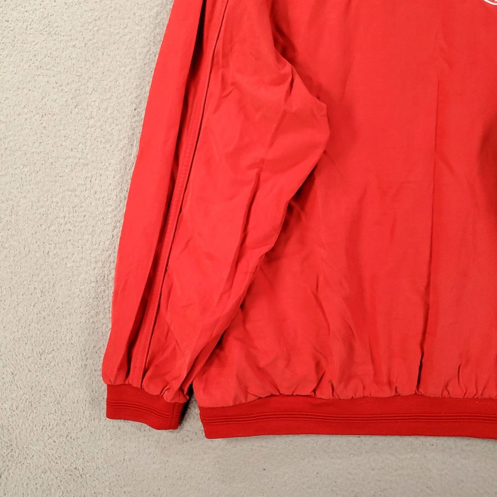 Vintage Genuine Merchandise Red Sox Windshirt Jacket Mens 2XL Red Windbreaker Baseball Pullover Zipless? No—Pullover Jacket Men's Red Windsock? Size US XXL / EU 58 / 5 - 3 Thumbnail
