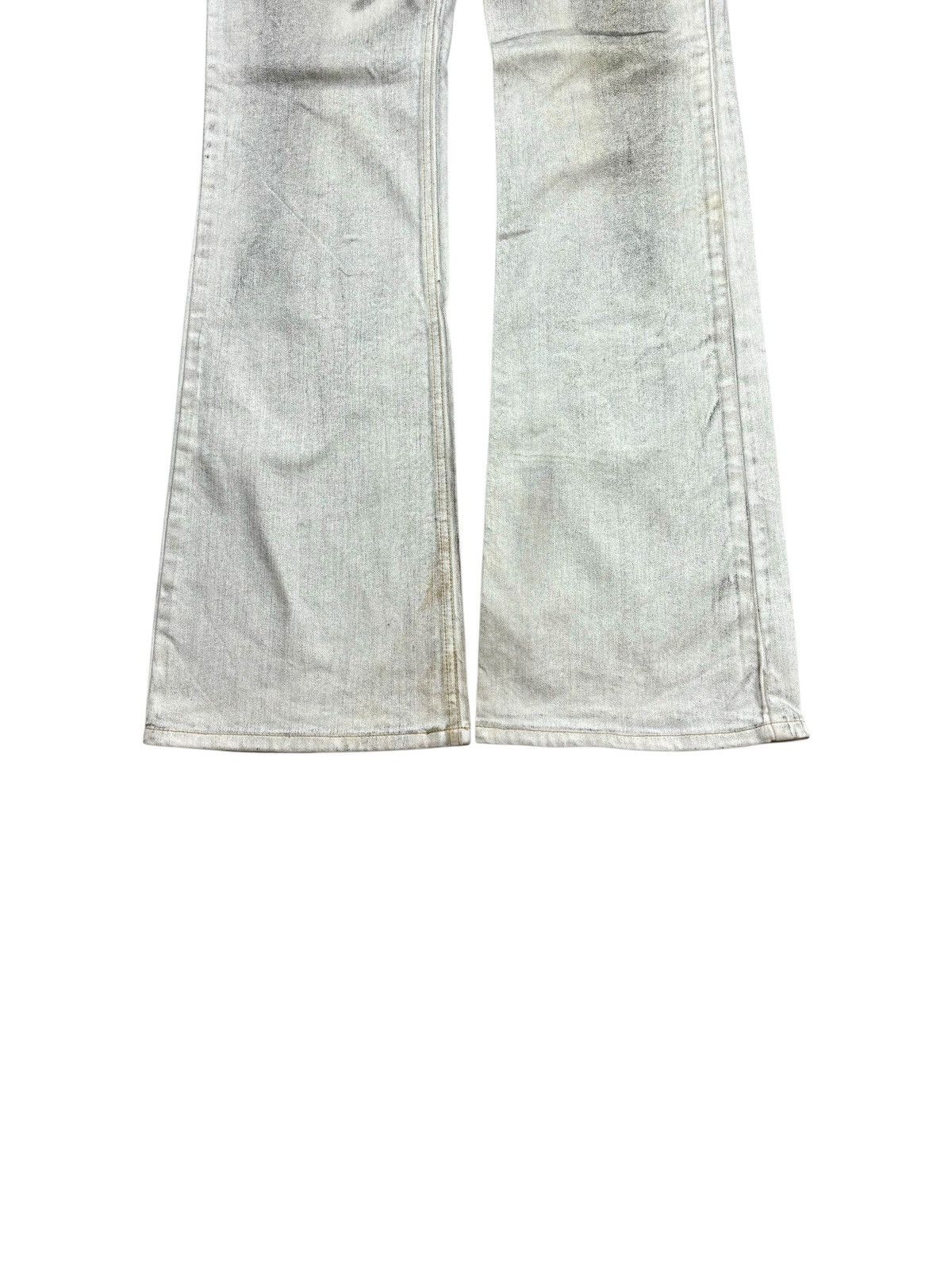KMRii 2000s Atelier Sab - Whisker Flared Denim Pants Size US 28 / EU 44 - 6 Thumbnail