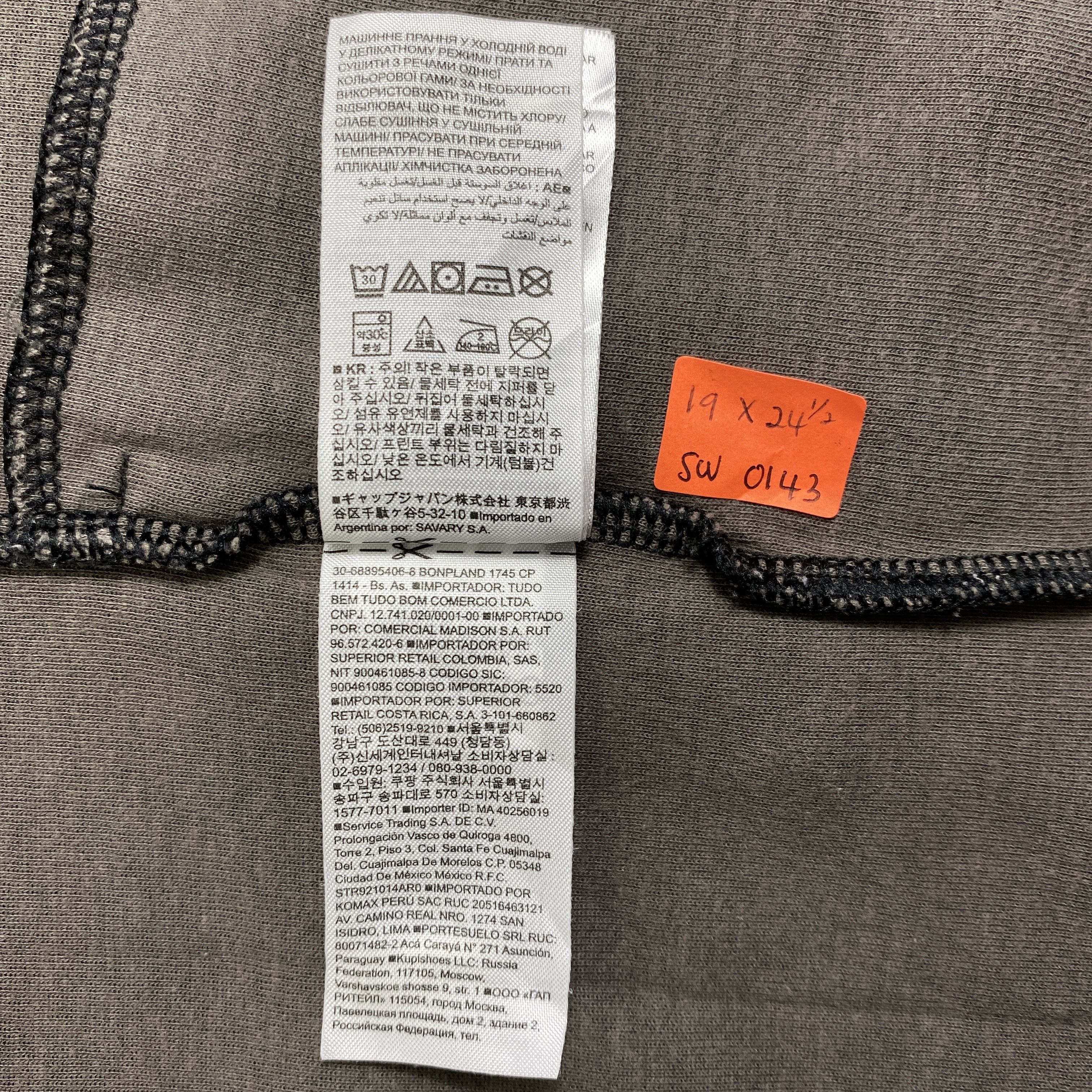 Gap Gap Fit Camo design hoodie-SW143 Size US S / EU 44-46 / 1 - 12 Thumbnail