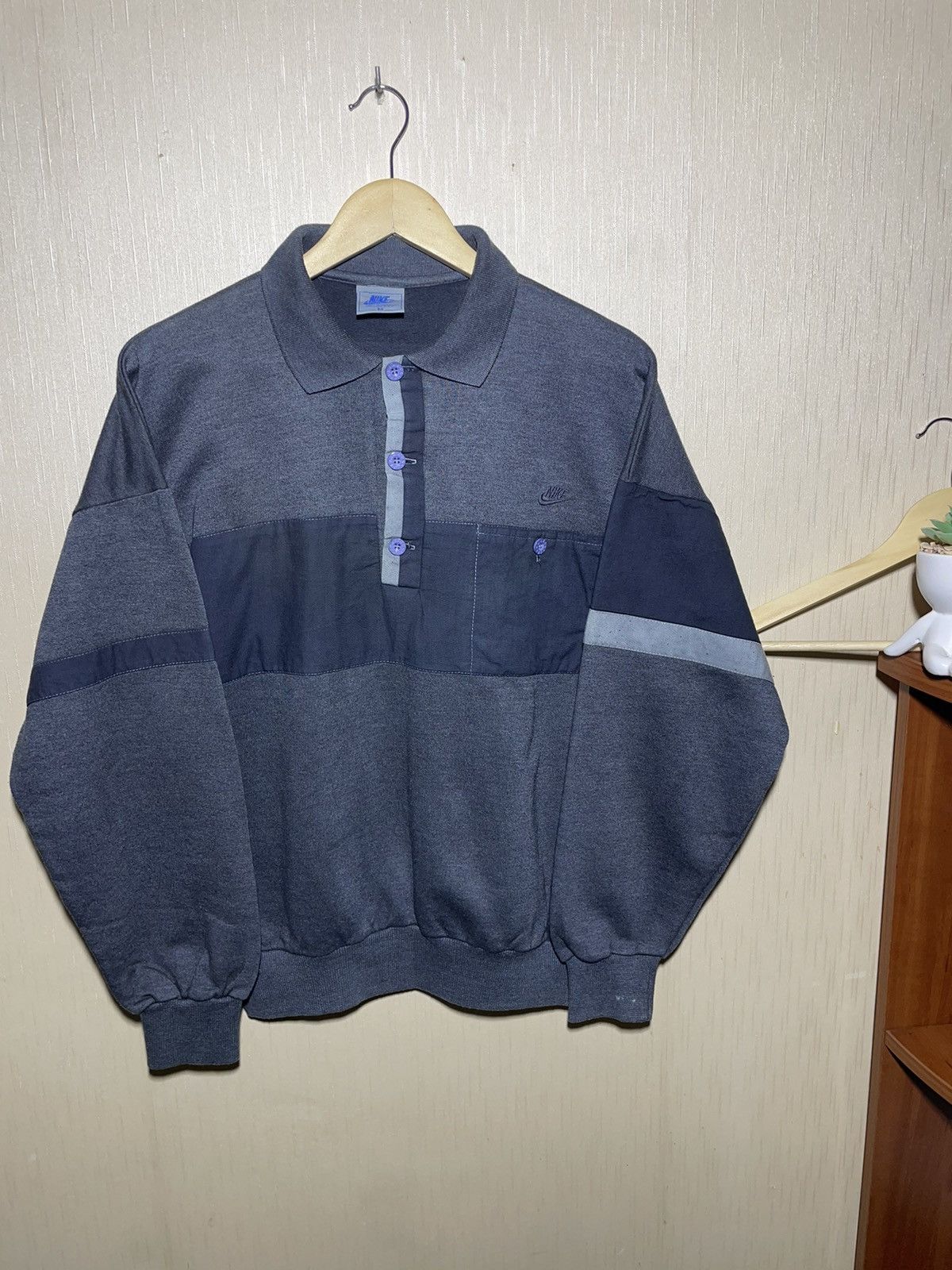 Nike × Vintage Nike vintage sweatshirt 90s Size US M / EU 48-50 / 2 - 1 Thumbnail