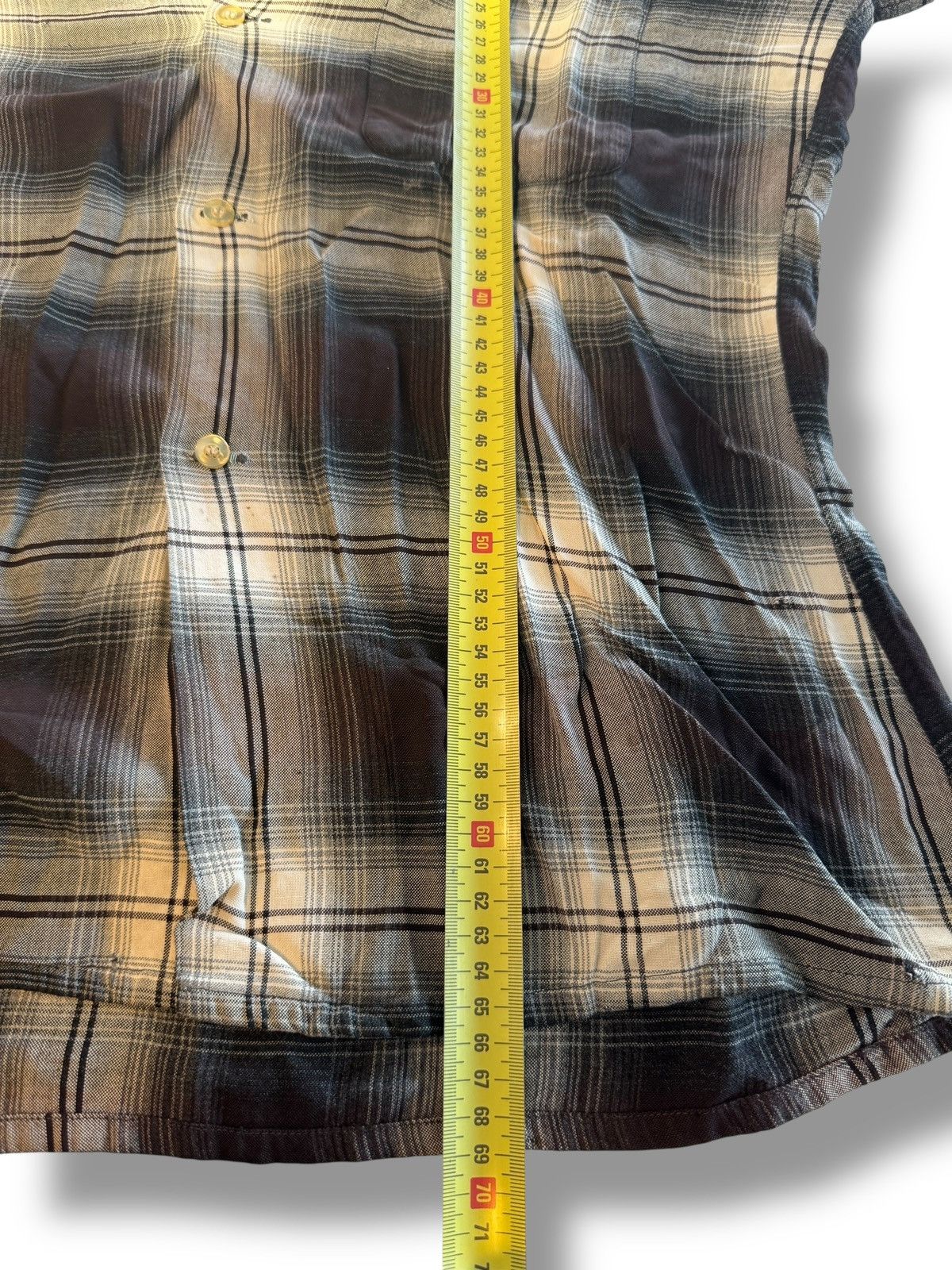 Other *RARE* VINTAGE 70s 80s RAYON COTTON FLANNEL SHIRT THRASHED Size US L / EU 52-54 / 3 - 12 Thumbnail