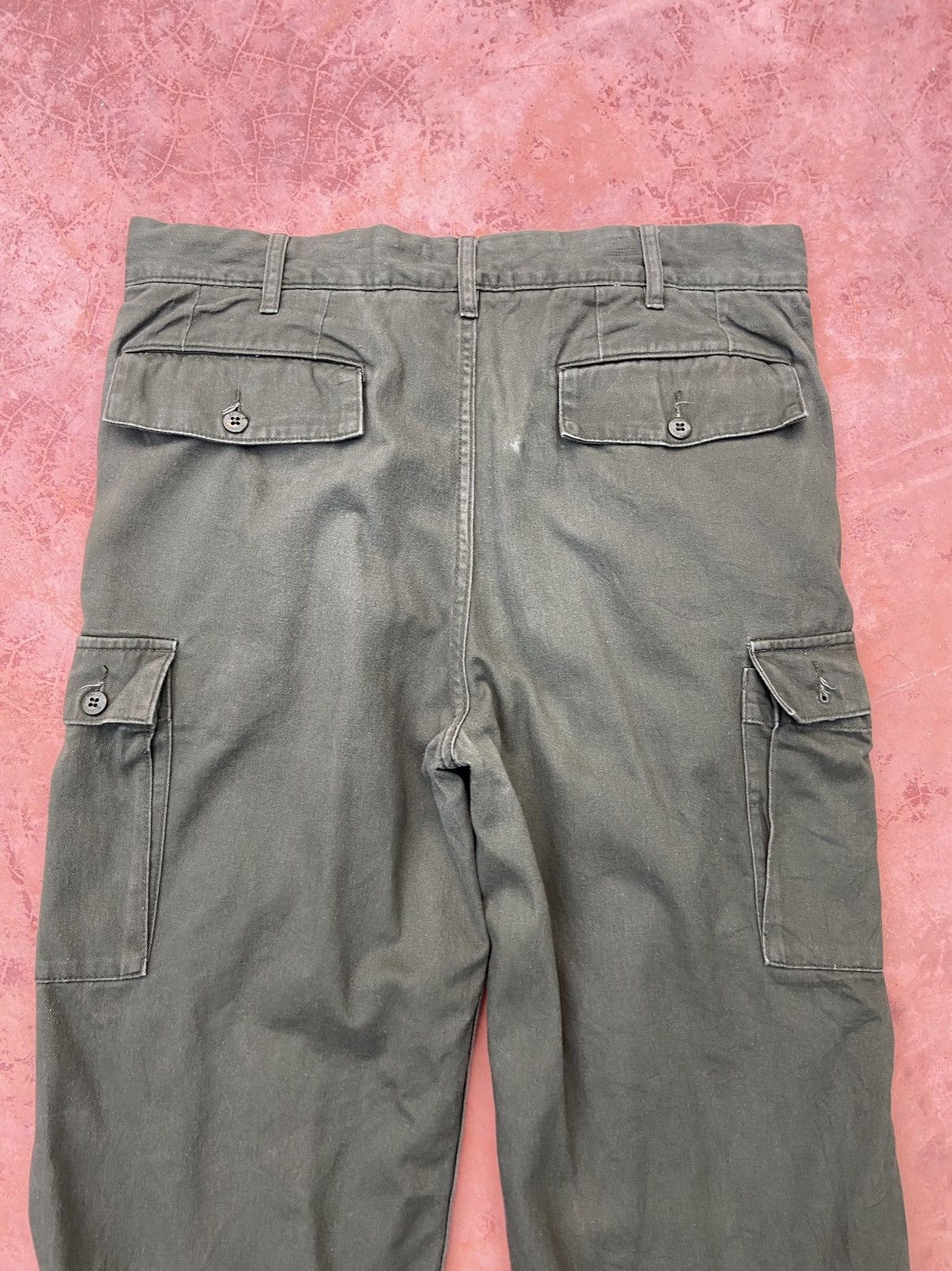 Japanese Brand Back Number military cargo pants parachute Size US 34 / EU 50 - 6 Thumbnail