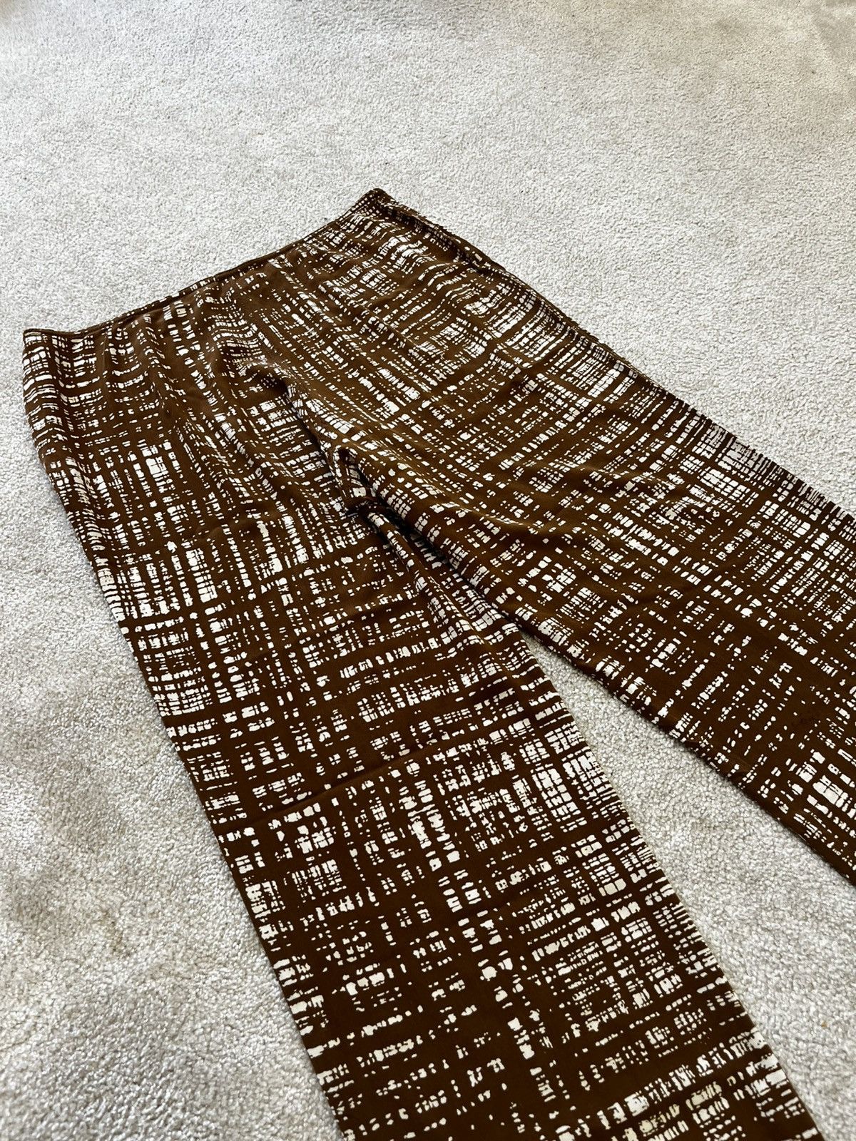 Prada Prada Vintage Archive Spring 1996 Brown Pants Size 30" / US 8 / IT 44 - 12 Thumbnail