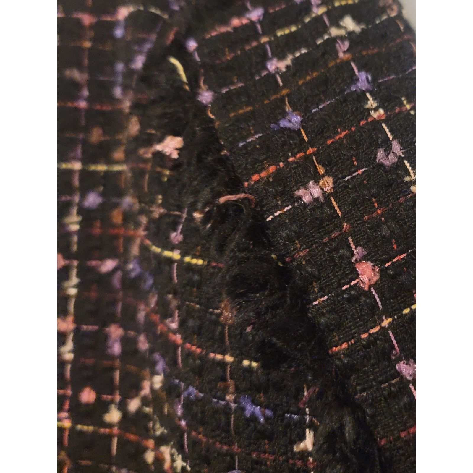 Other Vintage Breckenridge Black Purple Pink Women's Blazer 16 Size XXL / US 16-18 / IT 52-54 - 7 Thumbnail