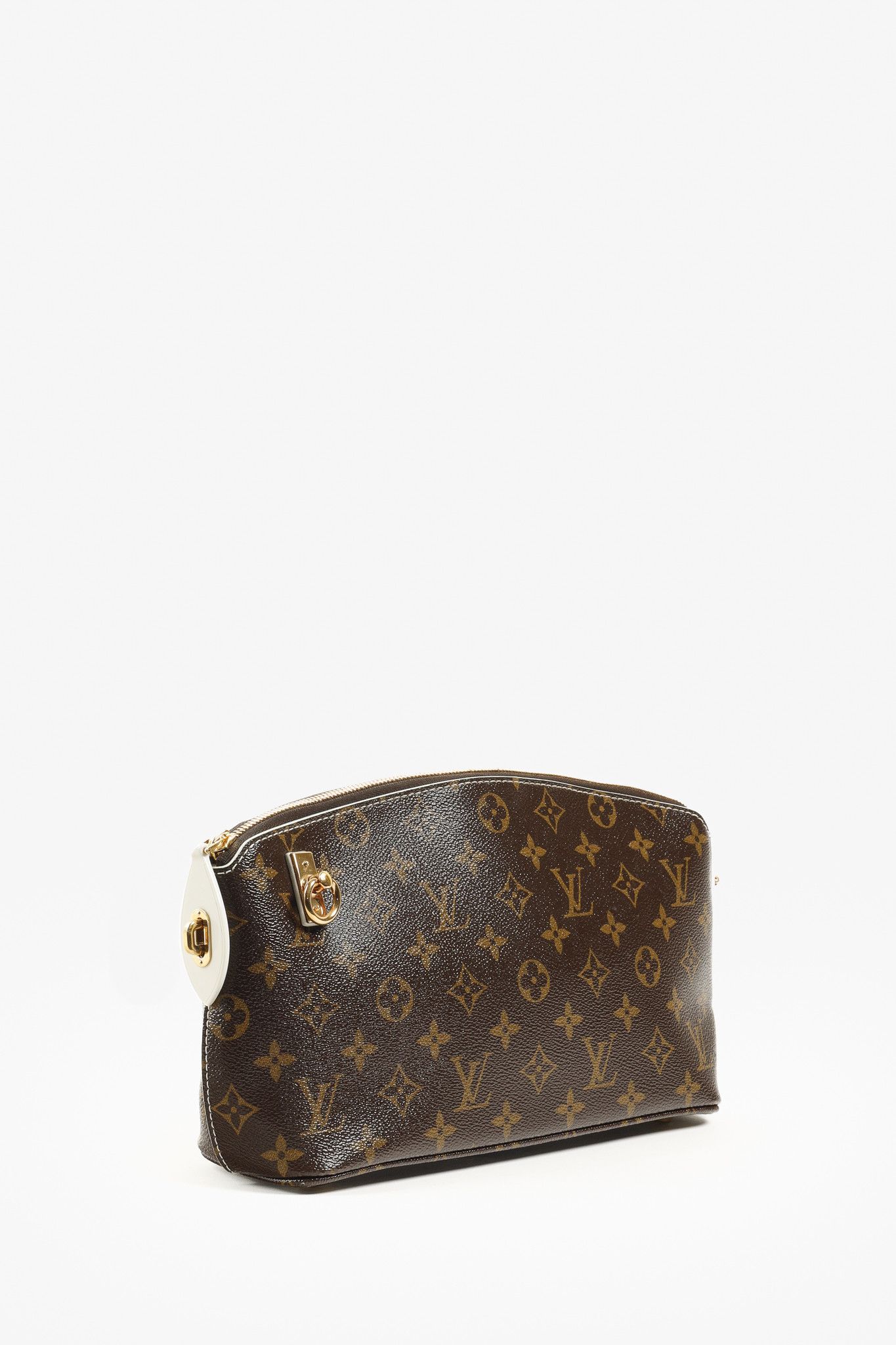 Louis Vuitton Louis Vuitton Marc Jacobs Brown Lockit Clutch 2011/12 Size ONE SIZE - 2 Thumbnail