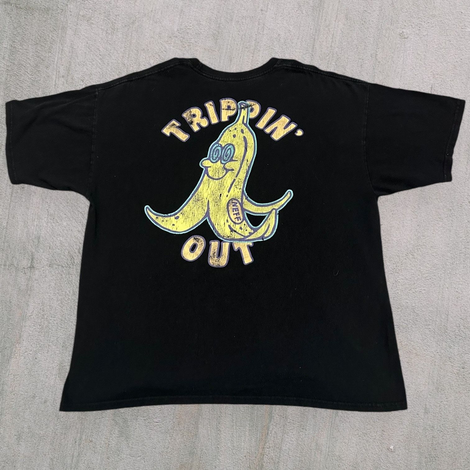 NEFF Y2k Neff trippin out banana tee Size US XXL / EU 58 / 5 - 1 Thumbnail