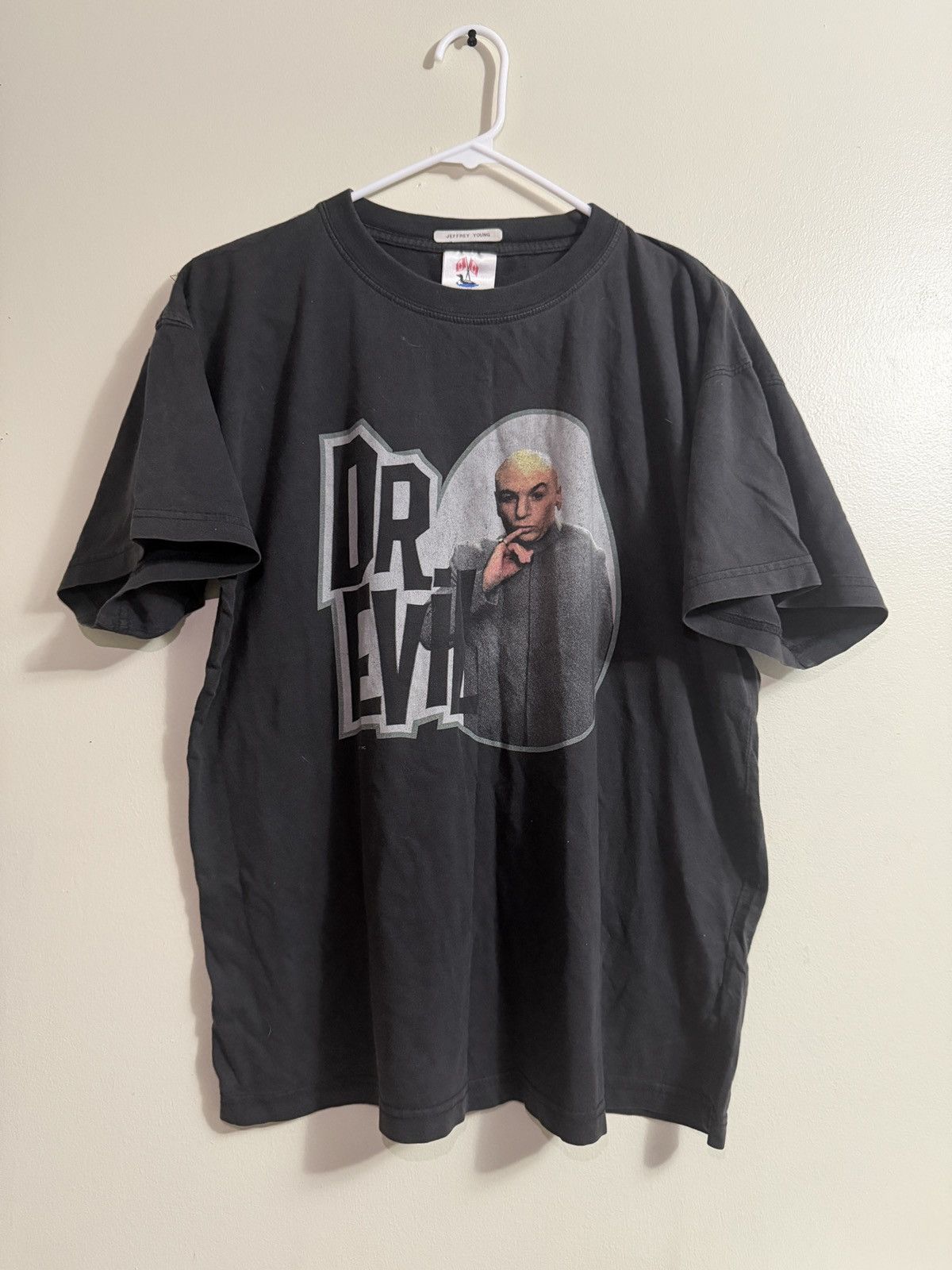 Vintage 1999 Dr. Evil Austin Powers Movie Promo T- Shirt Size US M / EU 48-50 / 2 - 1 Thumbnail