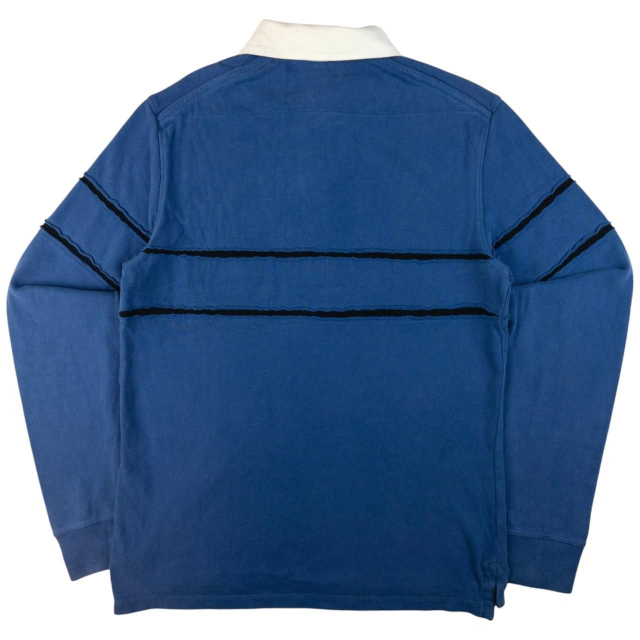 Vintage Stone Island Long Sleeve Rugby Polo Shirt Size M