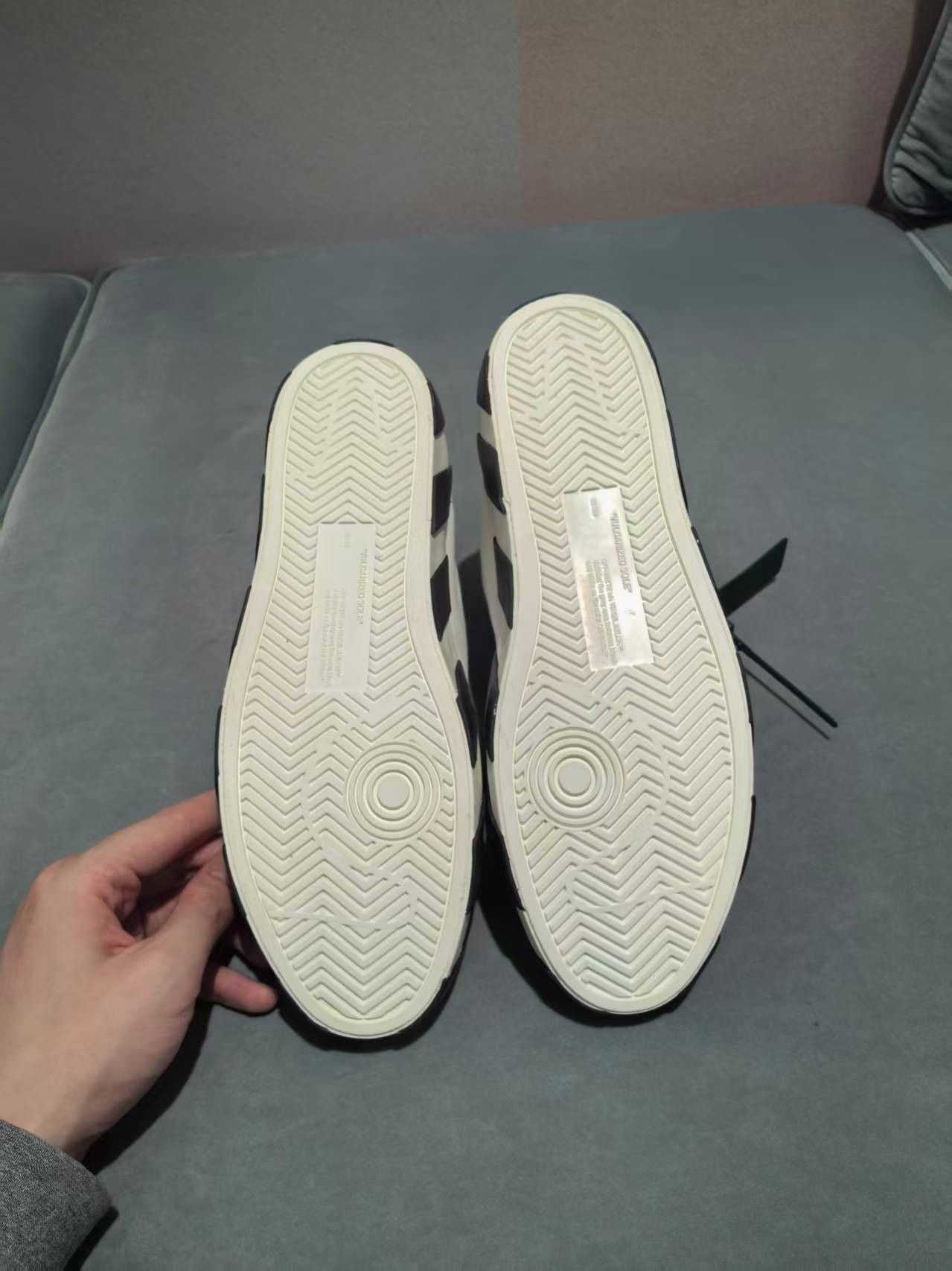 Off-White 95New Hi-Top Vulcanized Sneaker - White, 40 Size US 7 / EU 40 - 6 Thumbnail