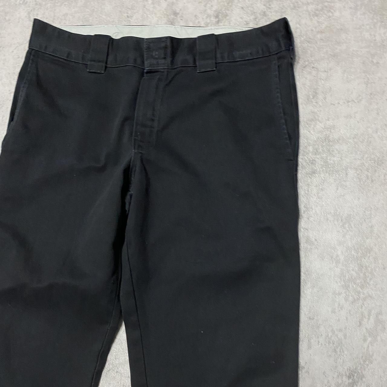 Dickies Dickies black straight leg chino pants #skater Size US 32 / EU 48 - 2 Thumbnail