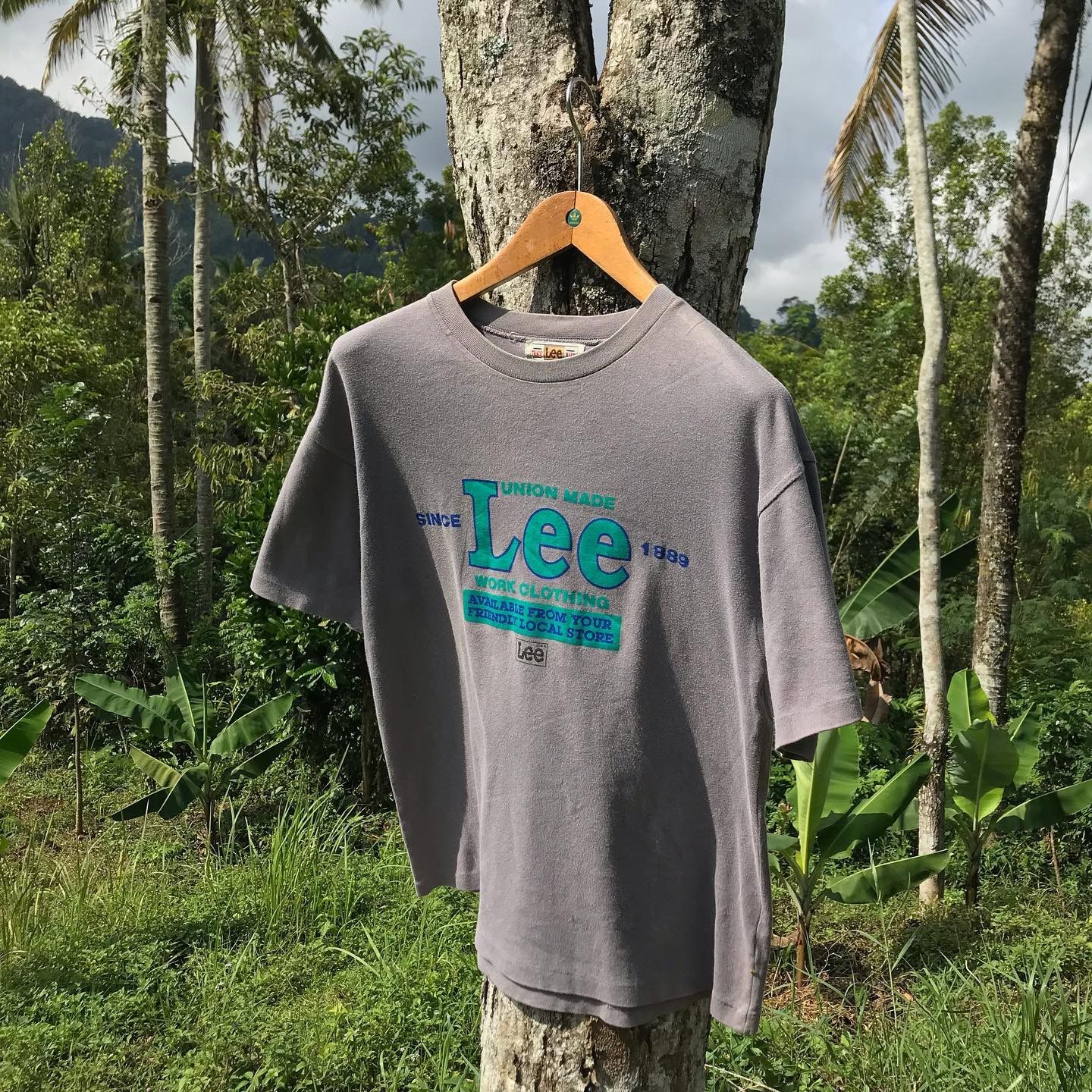 Lee Vintage Lee Sanforized T Shirt tee Single Stitch 50s Size US M / EU 48-50 / 2 - 9 Thumbnail